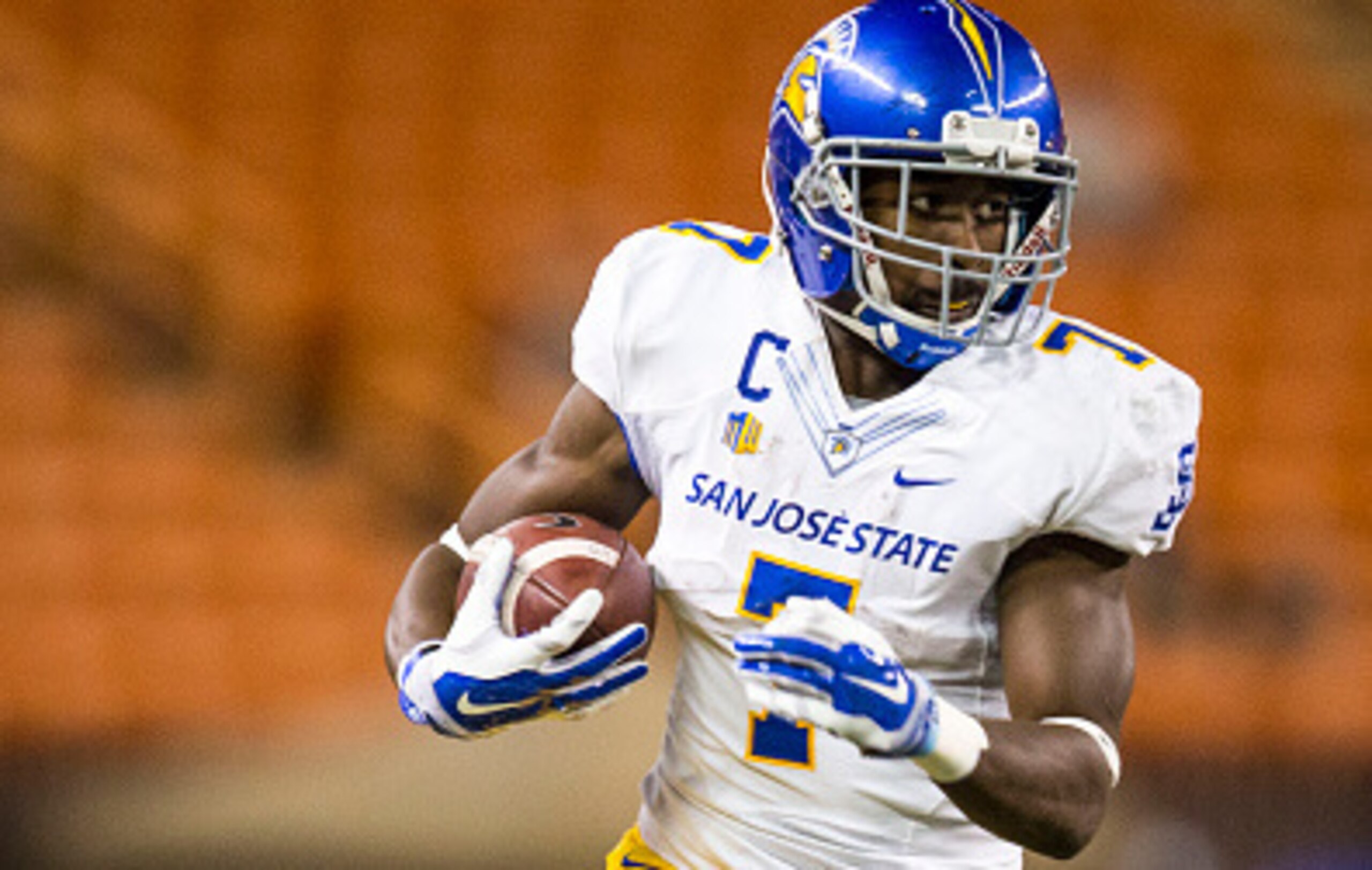 Tyler Ervin logged 45 receptions for the Spartans in 2015.