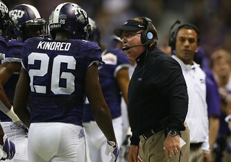 TCU's Derrick Kindred is an old-school thumper at the safety position.