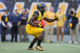 Safety K.J. Dillon had eight pass breakups and two picks for the Mountaineers last season.