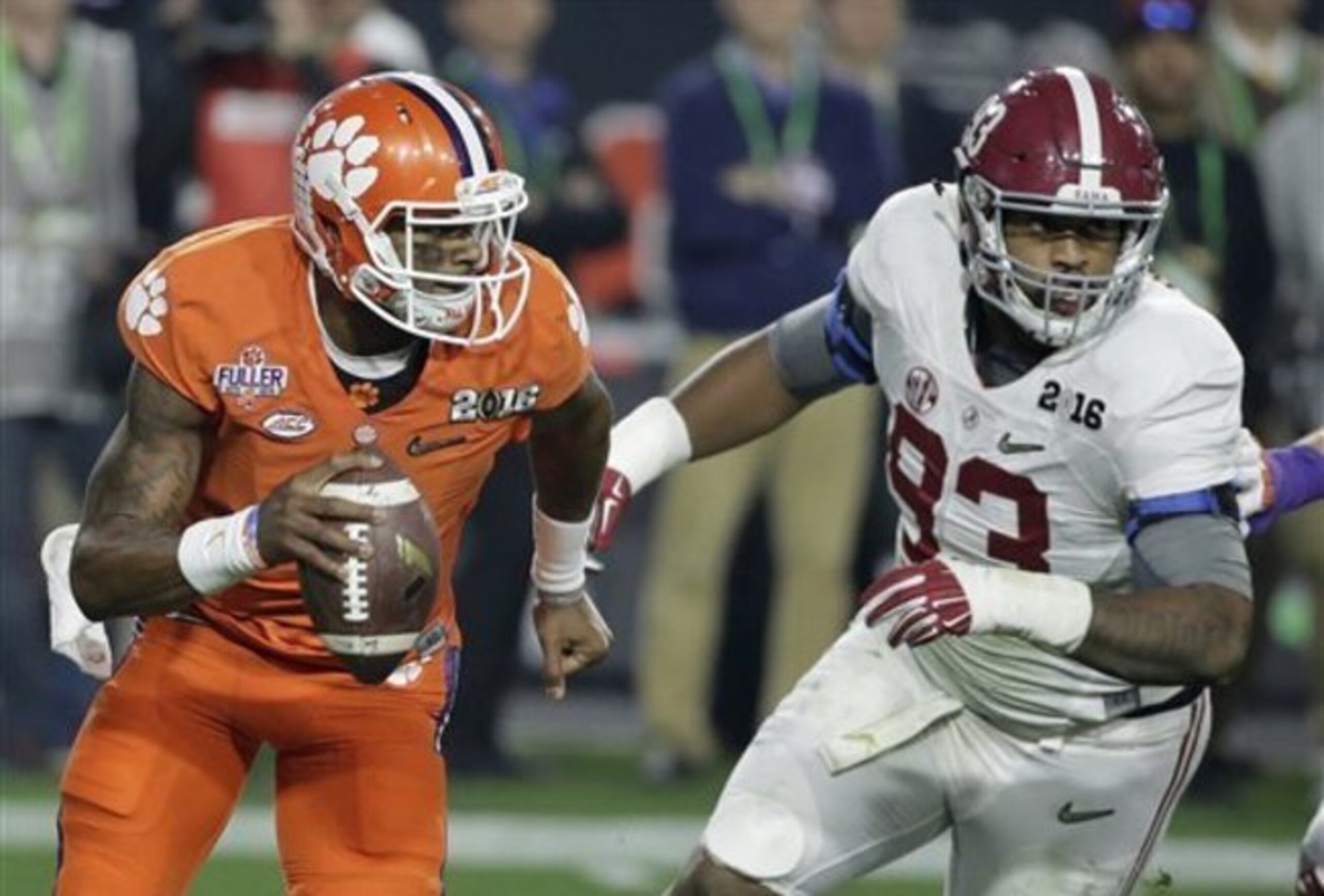 Deshaun Watson broke out last fall as a bona fide superstar for Clemson.