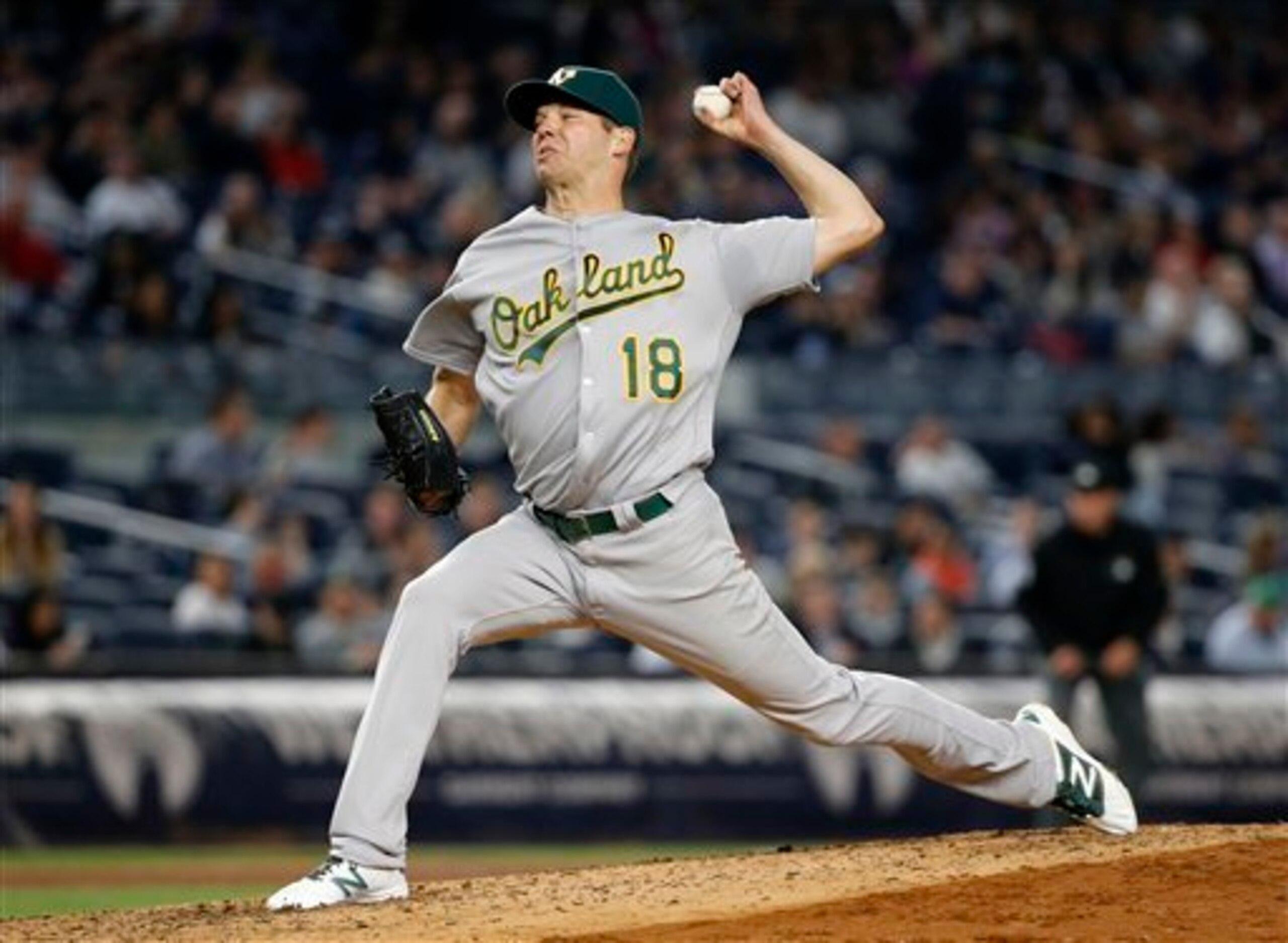 Rich Hill has recorded 10 strikeouts in five of his last eight starts.