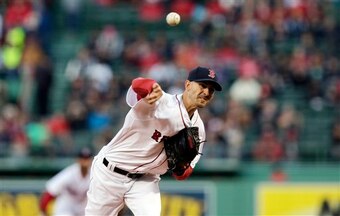 Rick Porcello has a 8-1 strikeout-to-walk ratio after three starts.