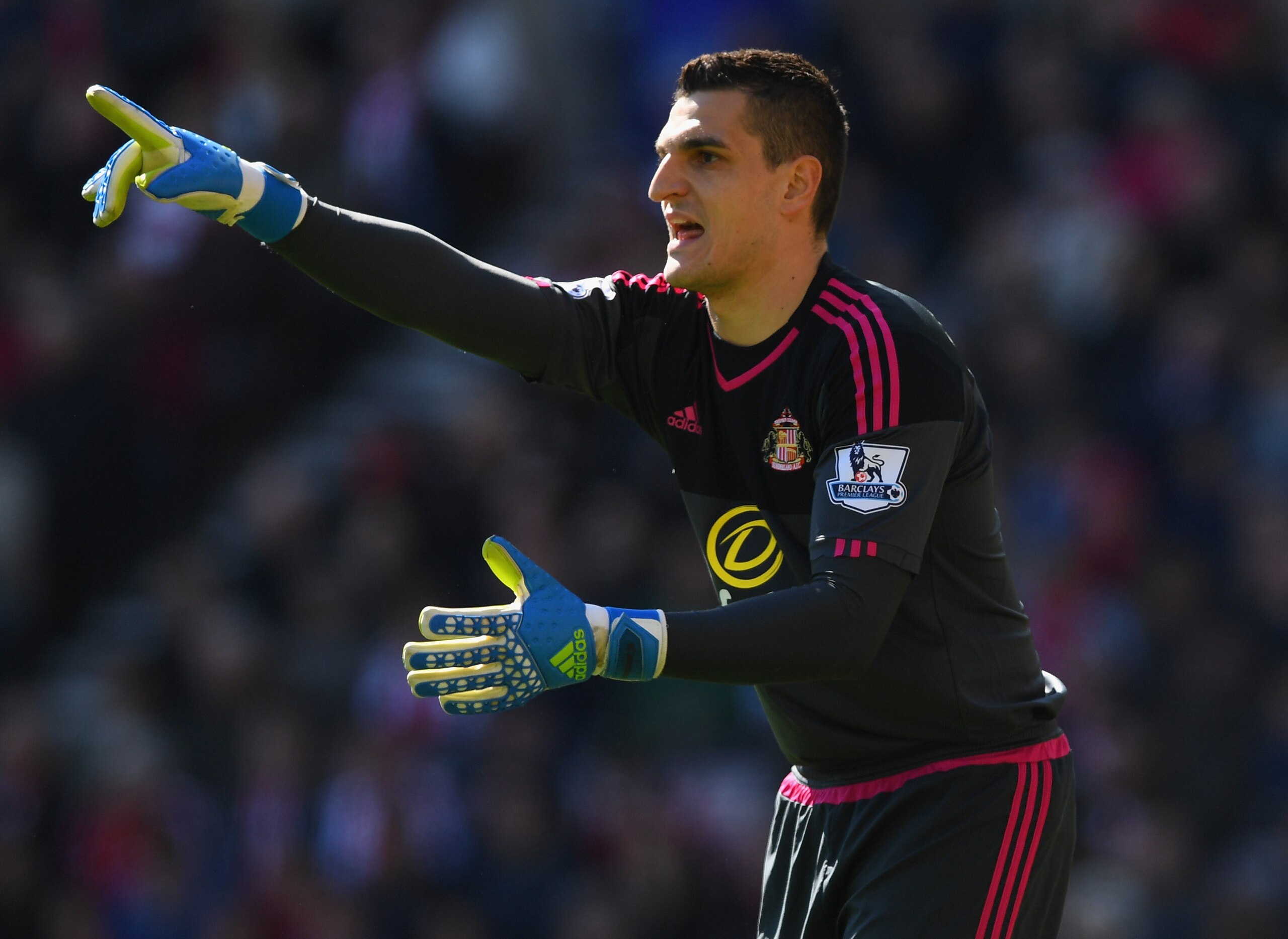 Vito Mannone made a number of crucial saves against his old club.
