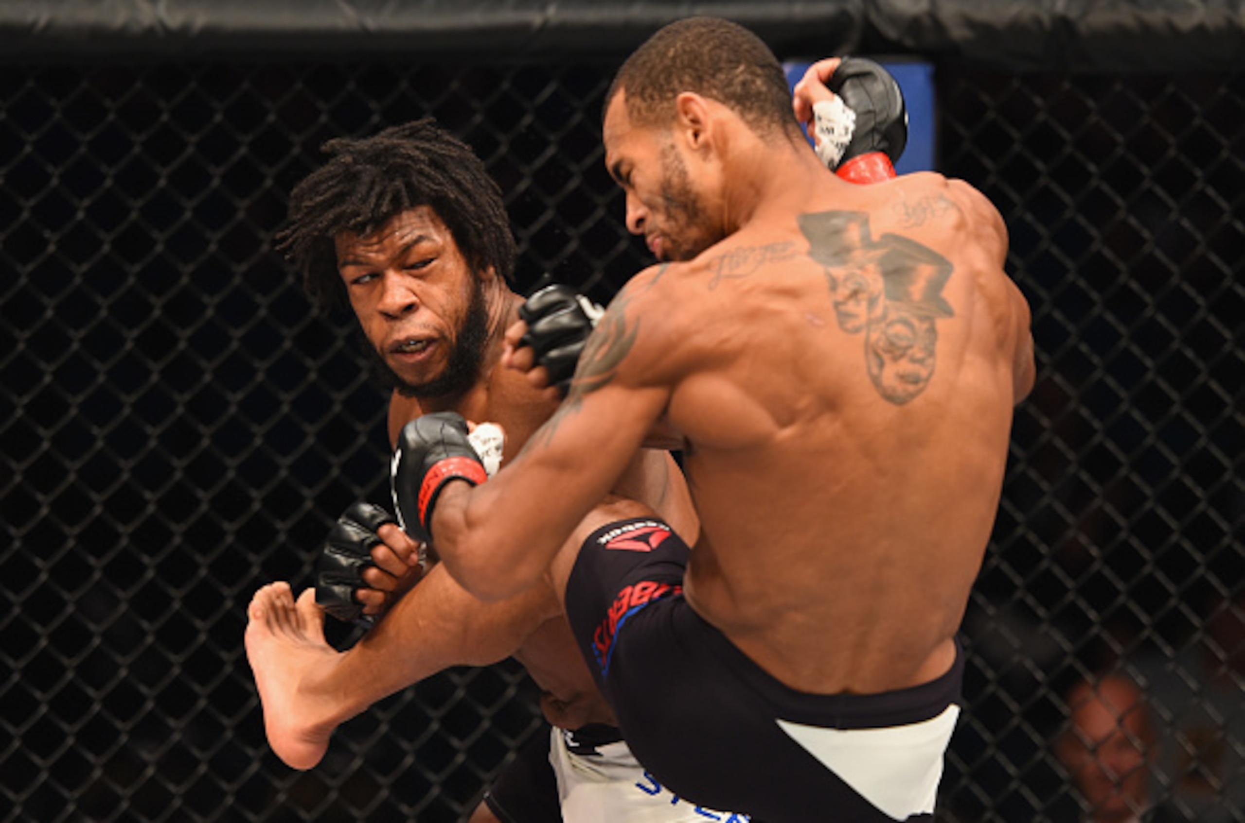 Dominique Steele (left) and Danny Roberts