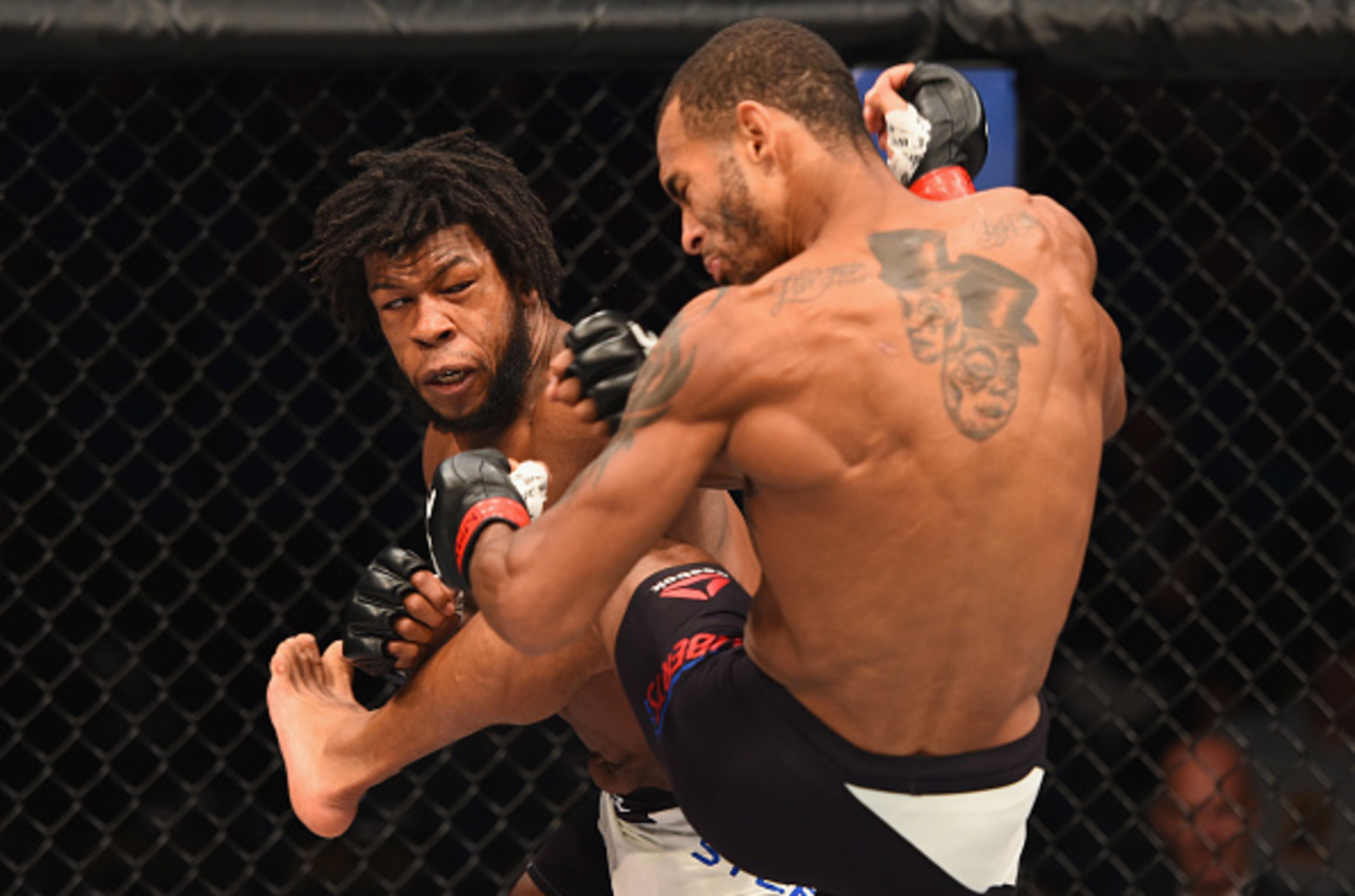 Dominique Steele (left) and Danny Roberts Dominique Steele (left) and Danny Roberts