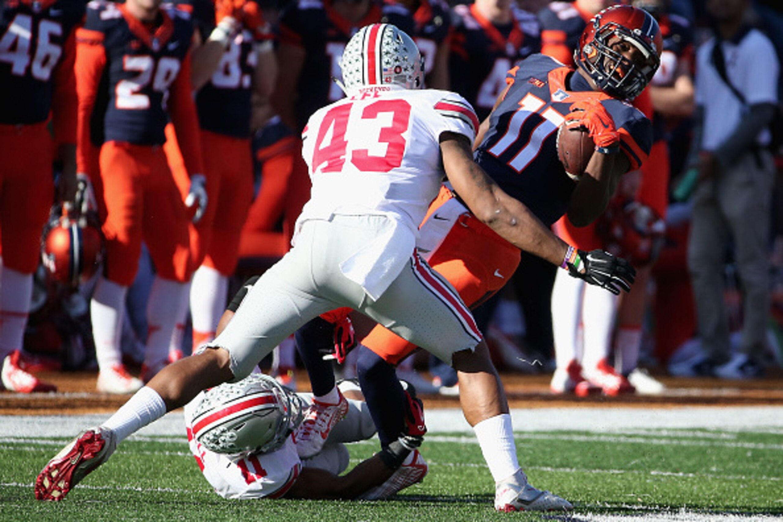 Ohio State's Darron Lee can be a defensive playmaker at the next level.