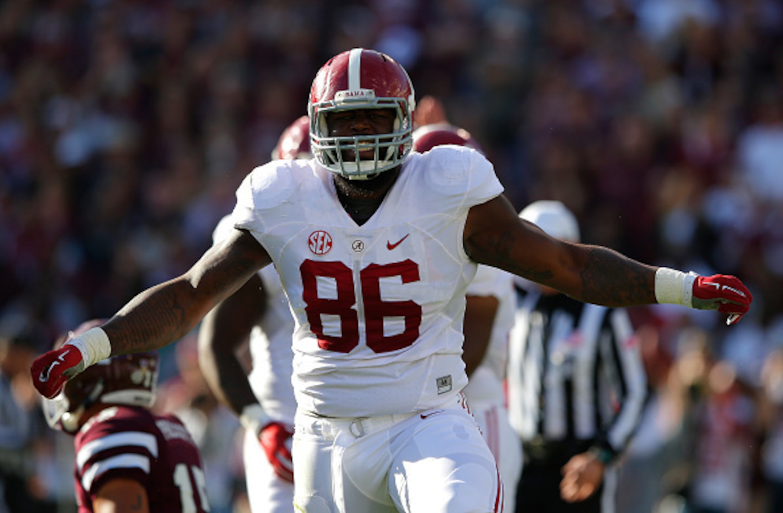 A'Shawn Robinson is a frightening force for opposing offenses to stop.