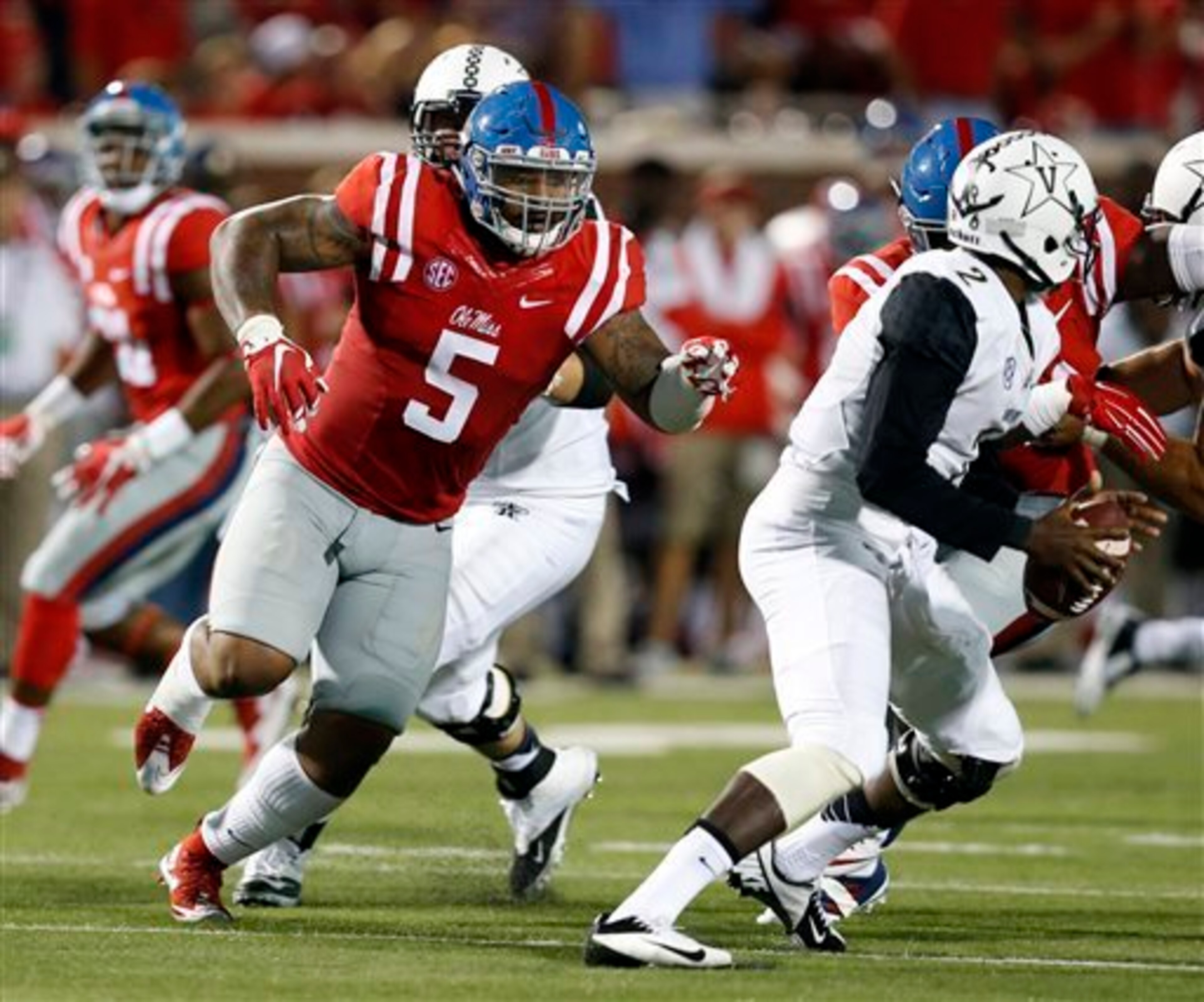 Robert Nkemdiche's stats don't tell the story of his impact on Ole Miss' defense.