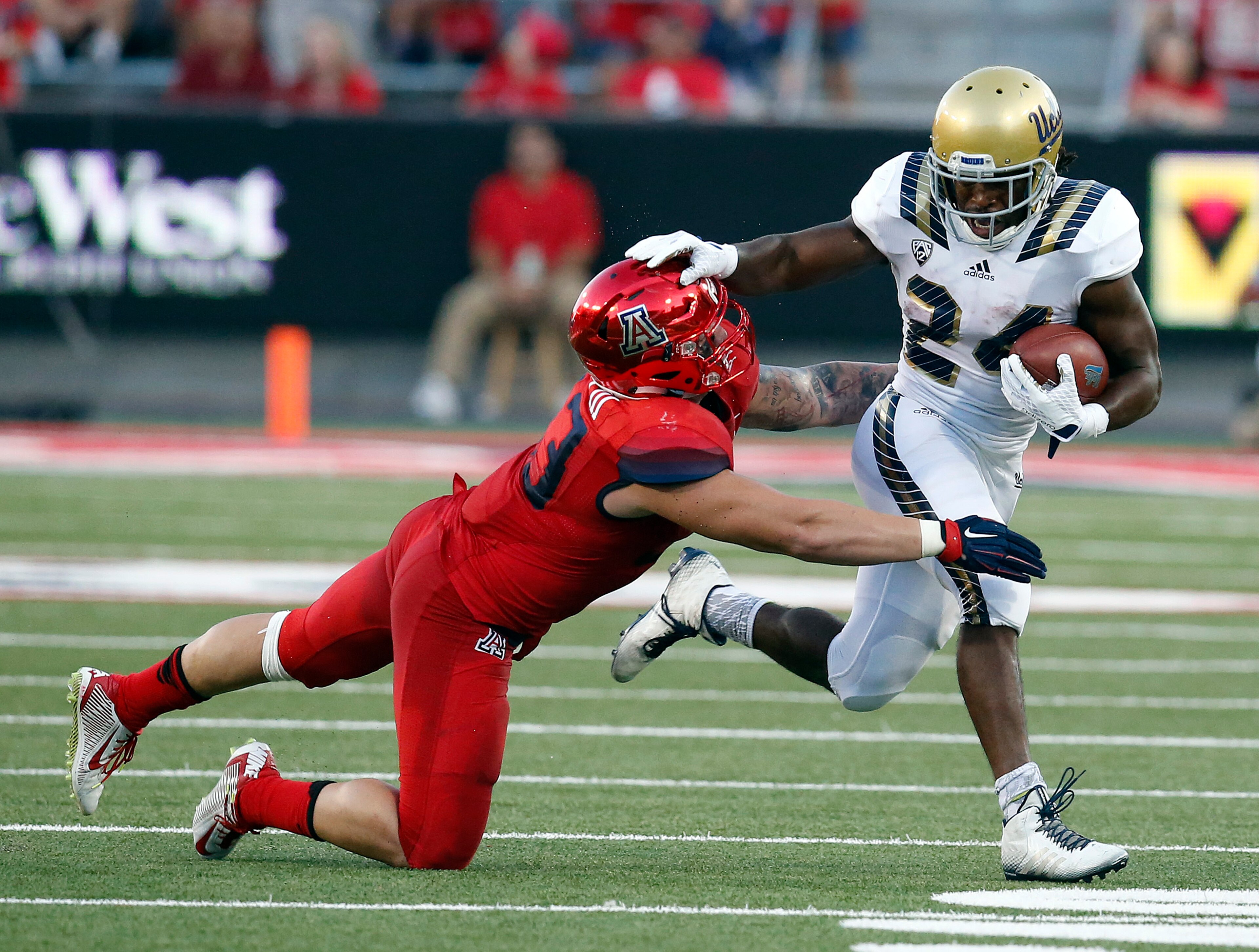 Scooby Wright made plays all over the field for Arizona.