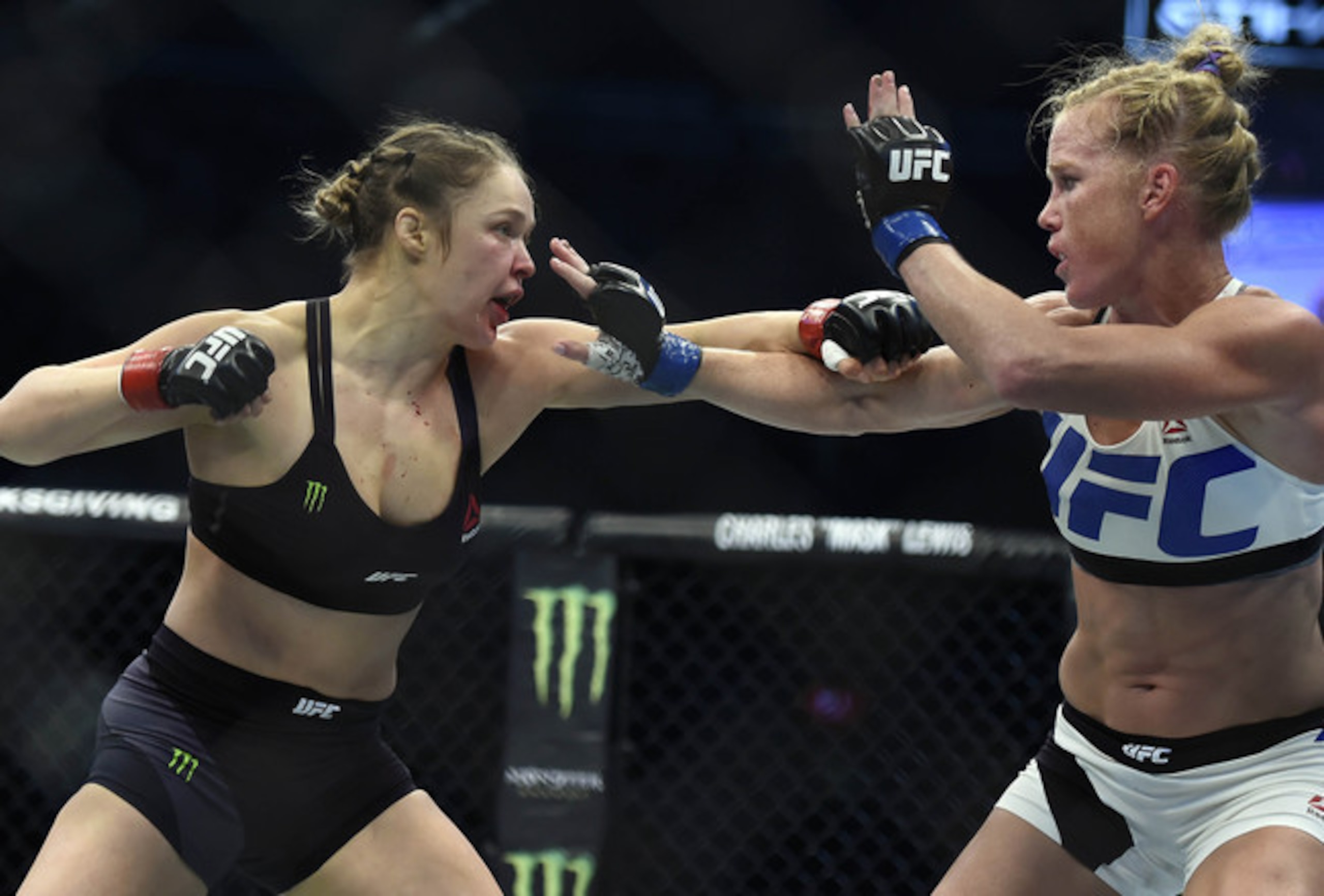 Taz thinks Ronda Rousey vs. Holly Holm fight was a work.