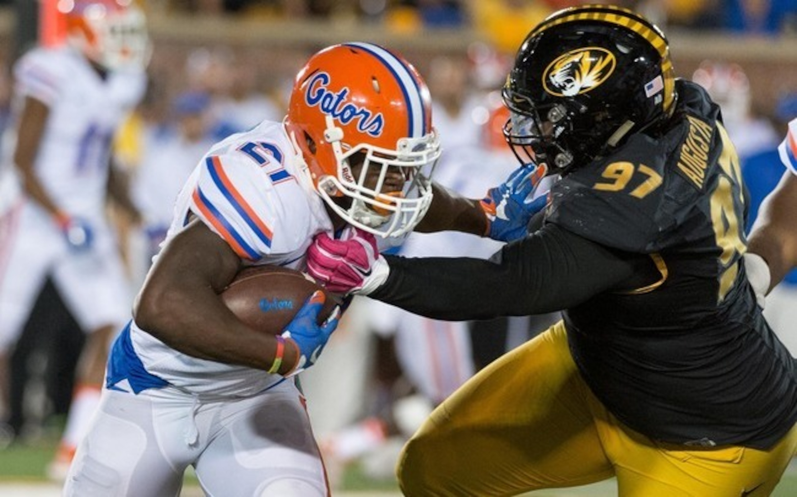 Taylor would be an instant asset in the backfield.