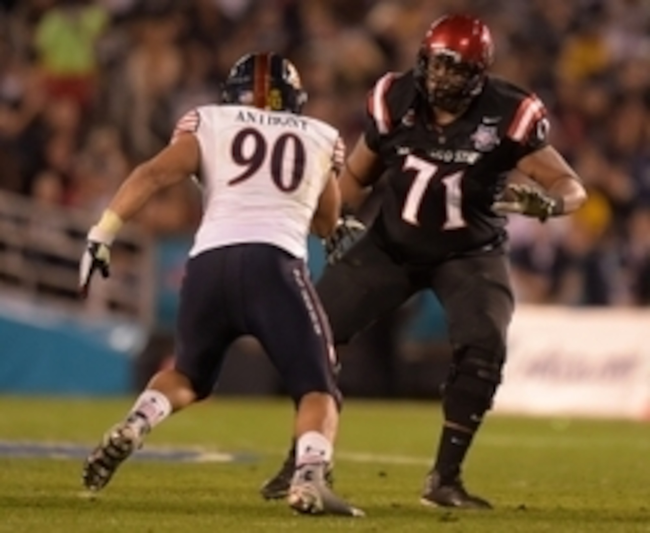 Big Darrell Greene would provide depth everywhere along the offensive front.