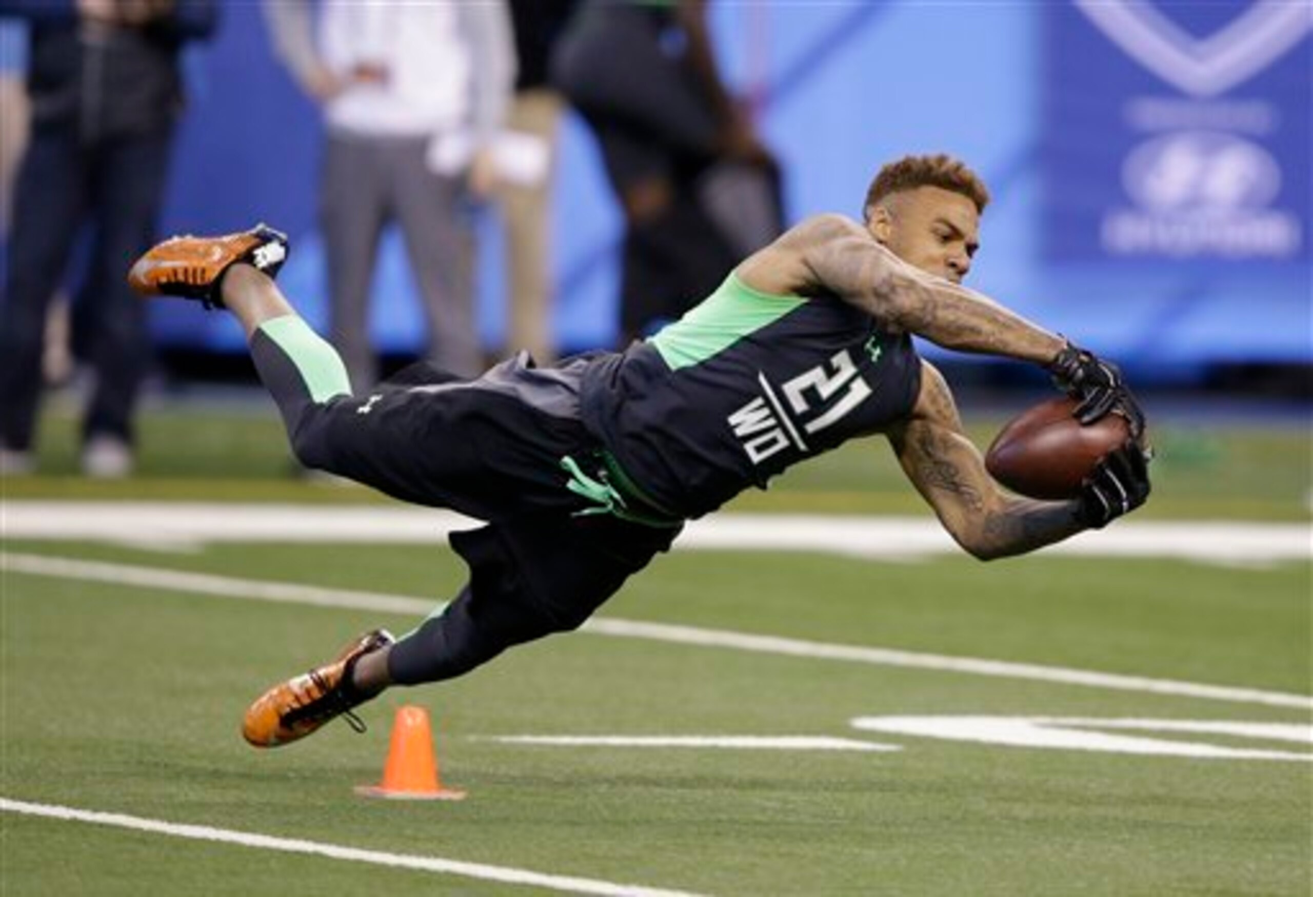 Roger Lewis can pan out if given a chance.