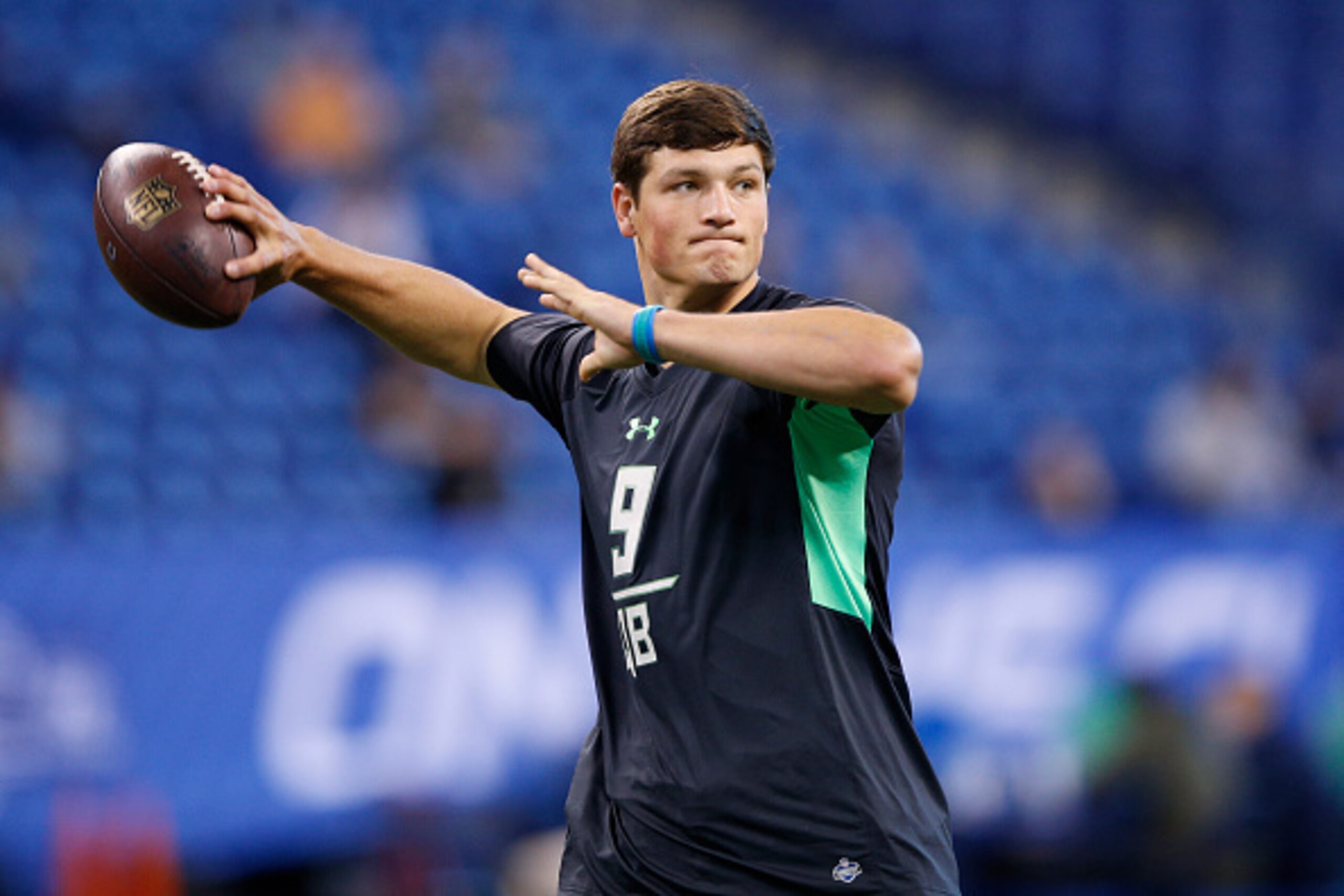 Penn State's Christian Hackenberg has the physical tools to be an NFL QB, but accuracy remains an issue.