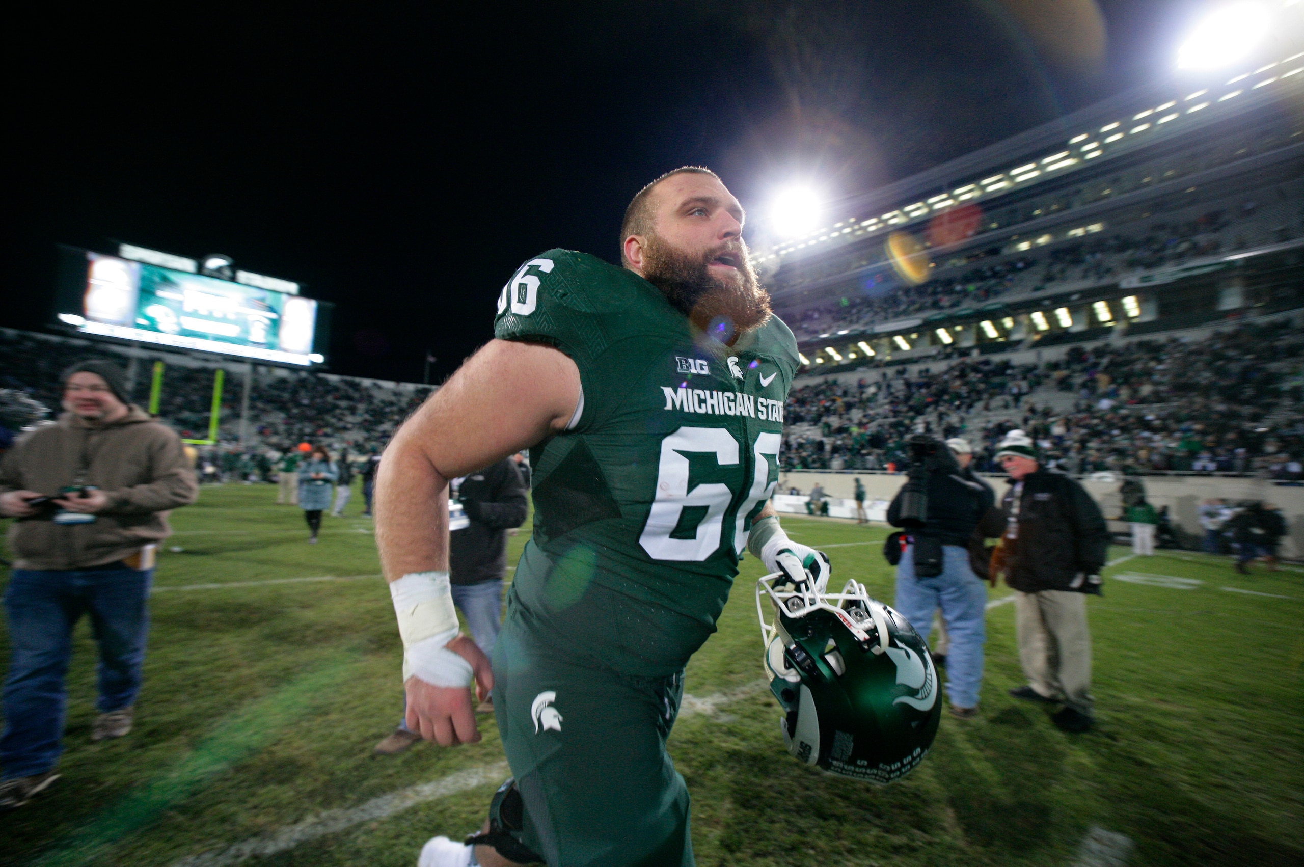 Jack Allen could be the interior mauler Washington needs at the heart of its front five.