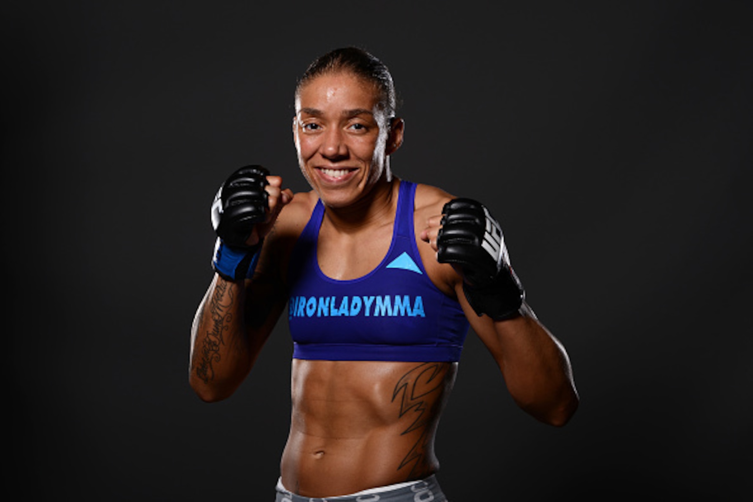 The Netherlands' de Randamie is a decorated kickboxer.