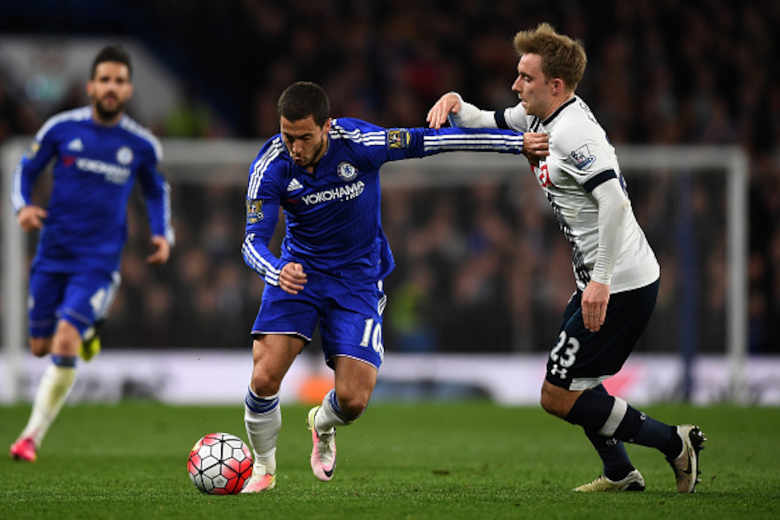 Eden Hazard helped Chelsea back into the game after arriving as a half-time substituion.