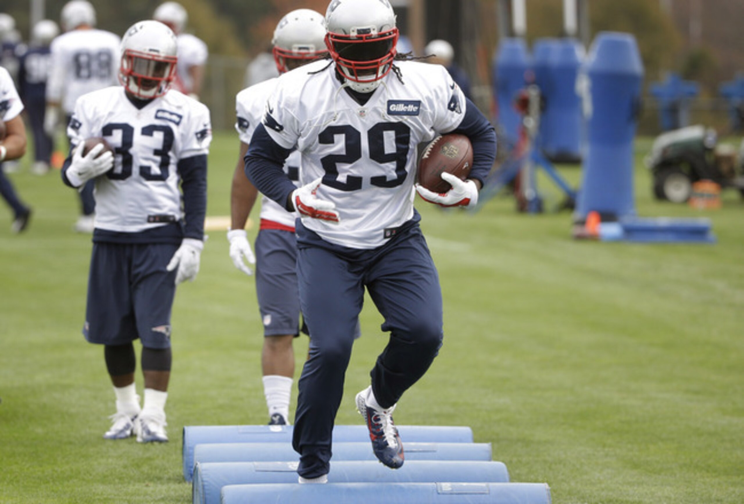 Dion Lewis (33) and LeGarrette Blount (29)