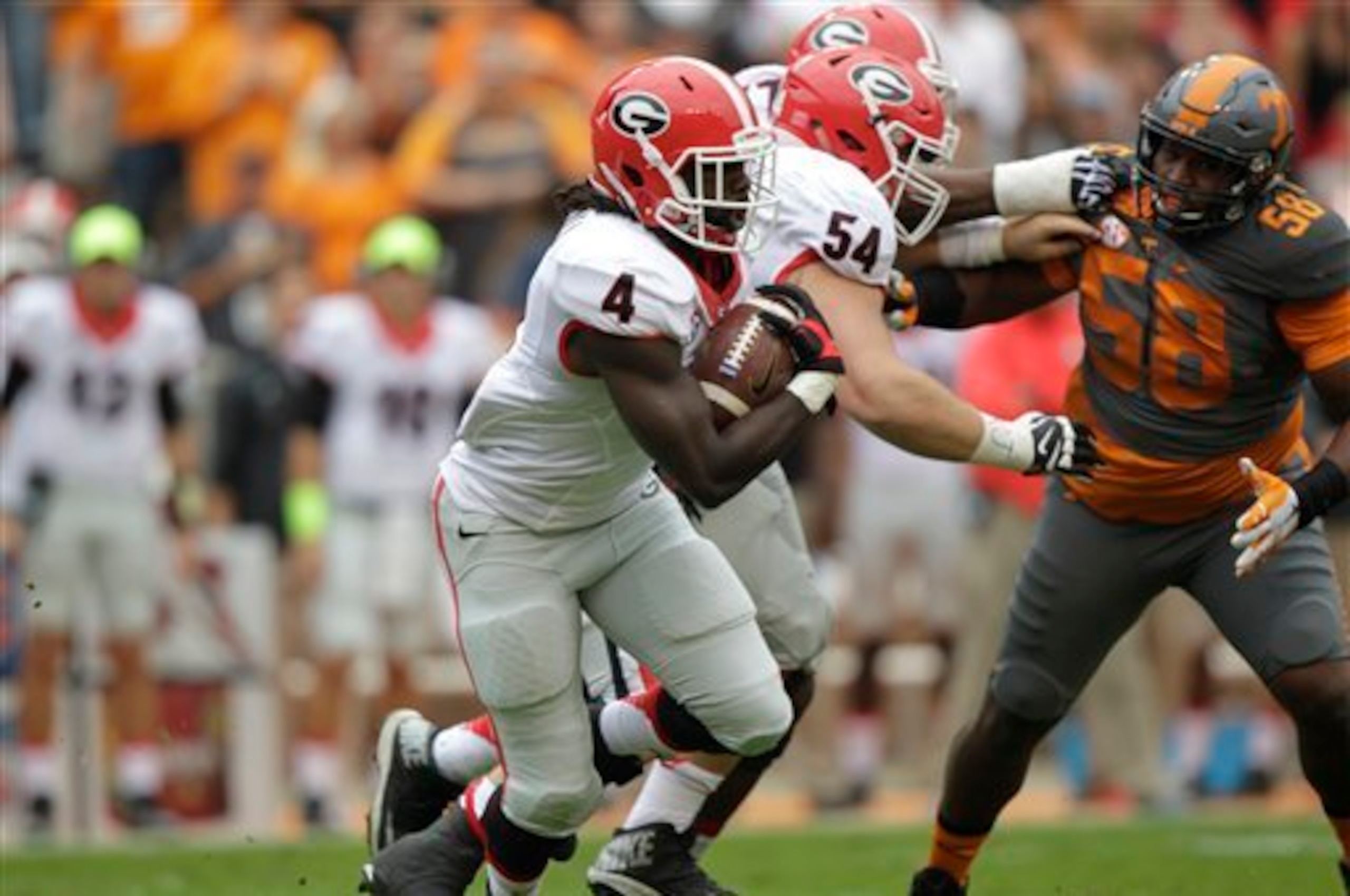 Washington's final pick in the 2016 NFL draft can bolster depth in the backfield.