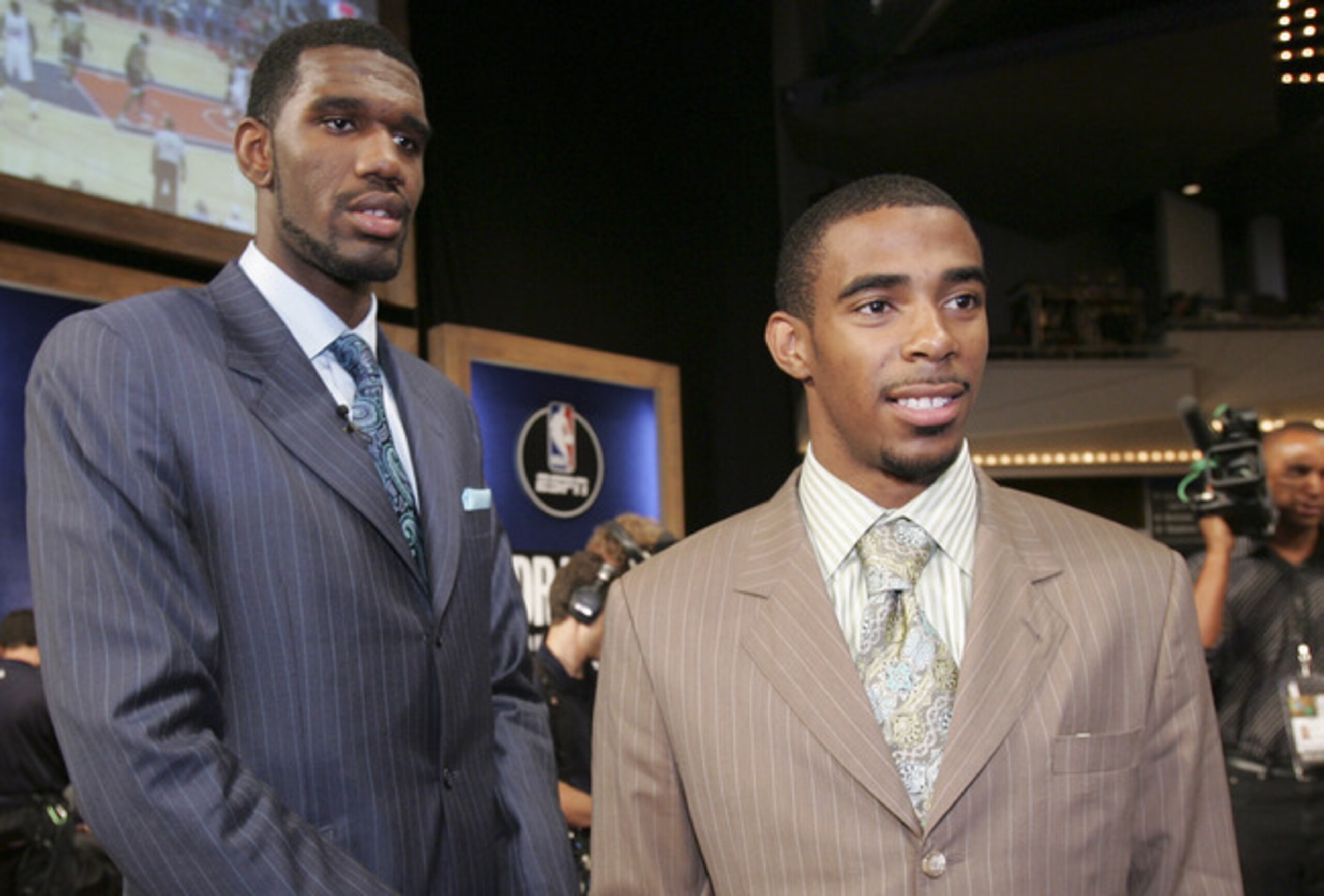 Greg Oden and Mike Conley Jr.