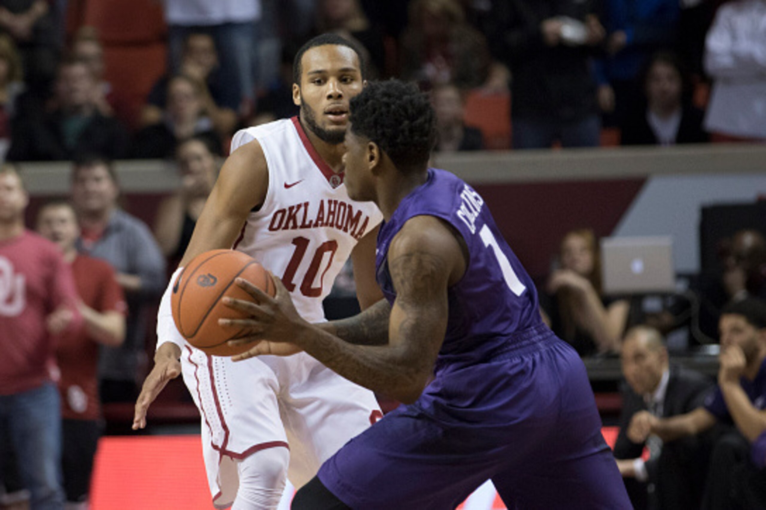 Oklahoma's Jordan Woodard and TCU's Chauncey Collins are guards that their teams cannot live without.