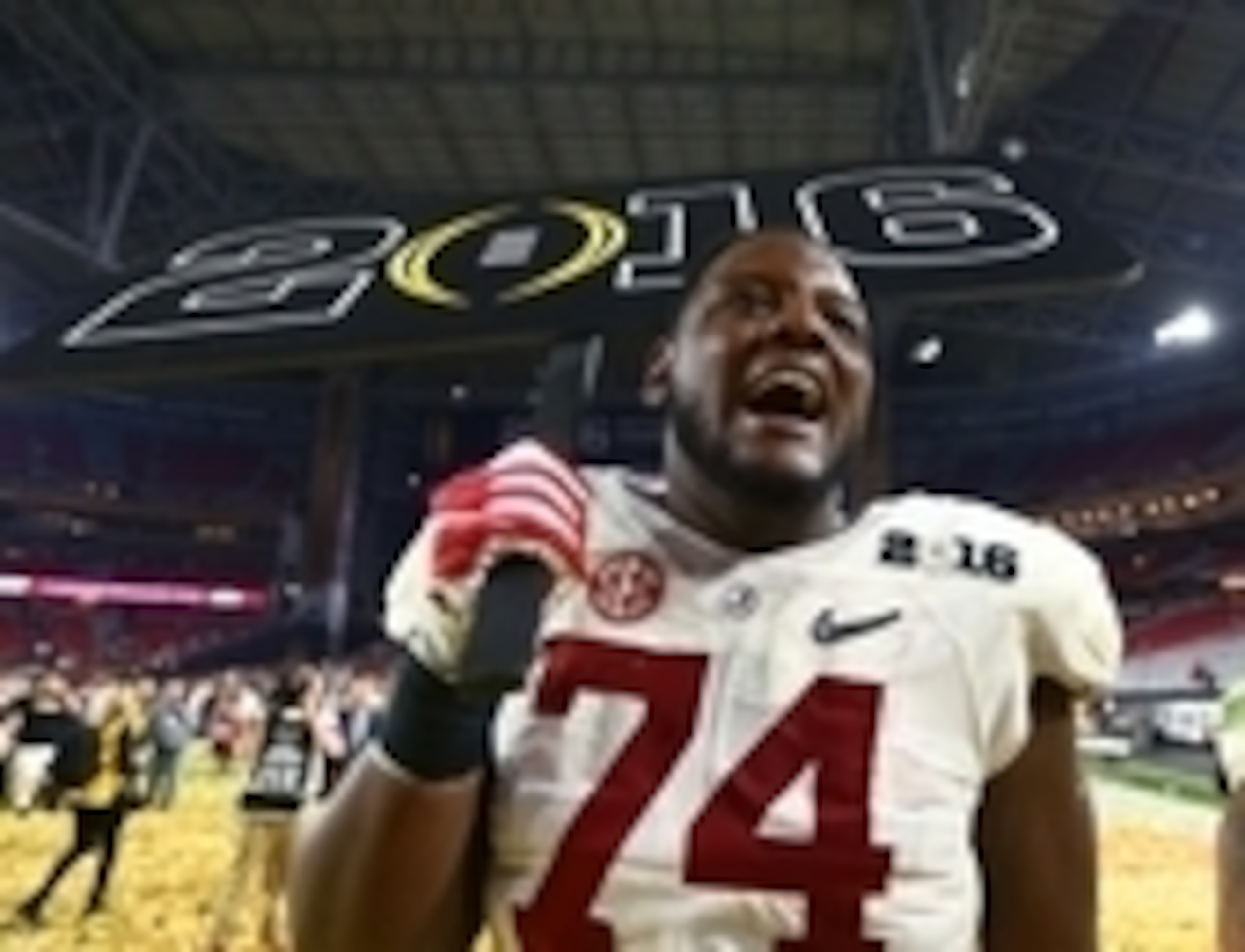 Alabama believes the best is yet to come with left tackle Cam Robinson.