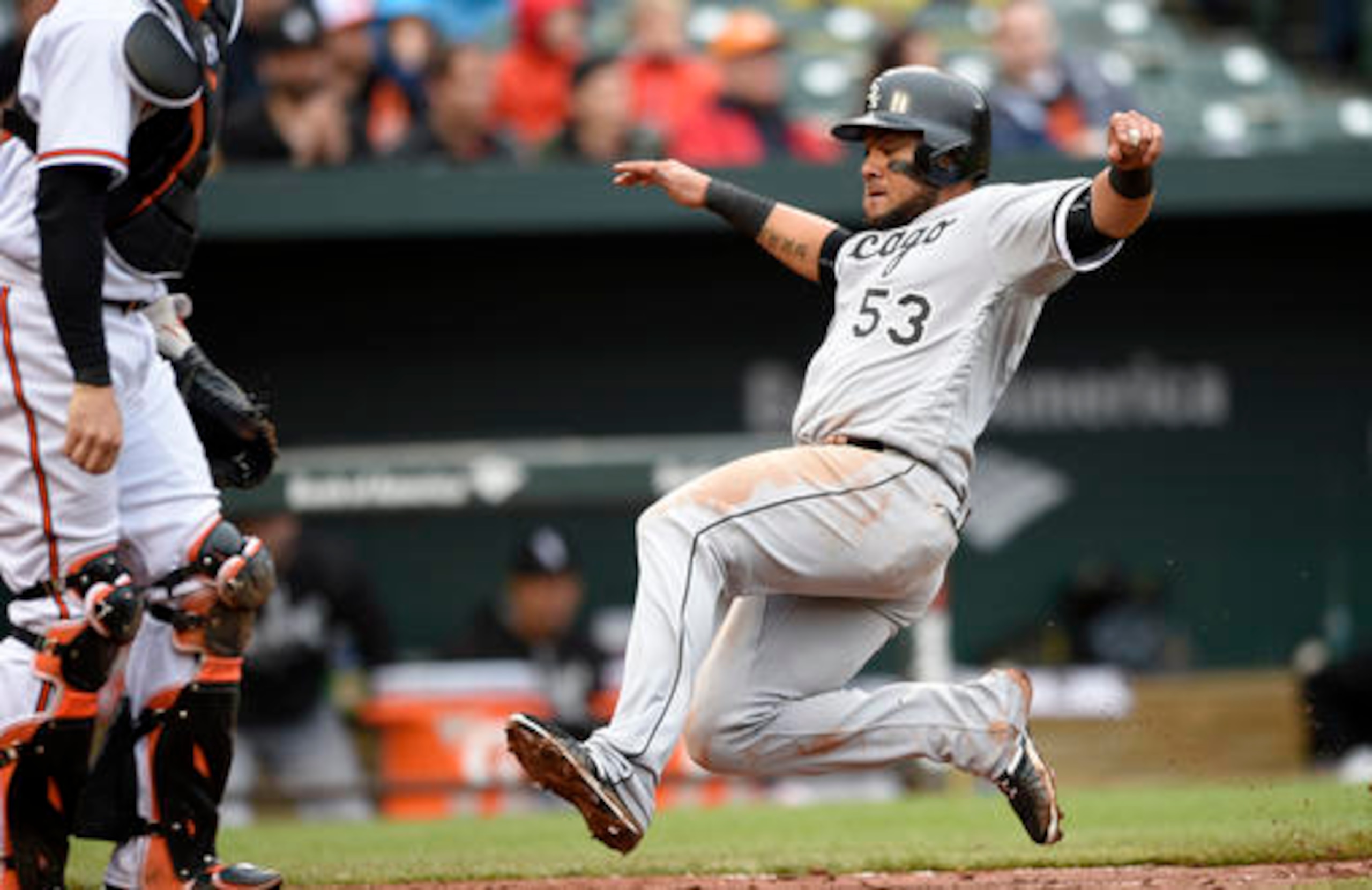 Chicago White Sox outfielder Melky Cabrera.