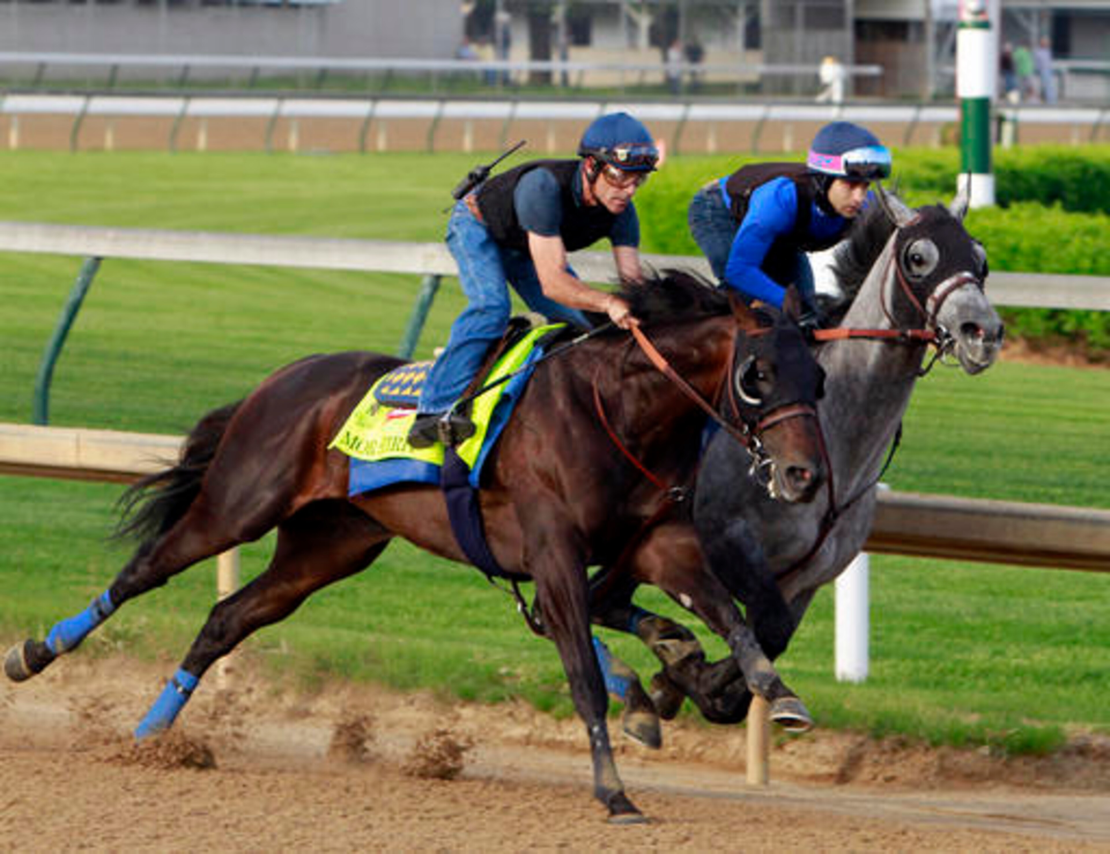 Expect to see Mor Spirit forwardly placed in the Derby.