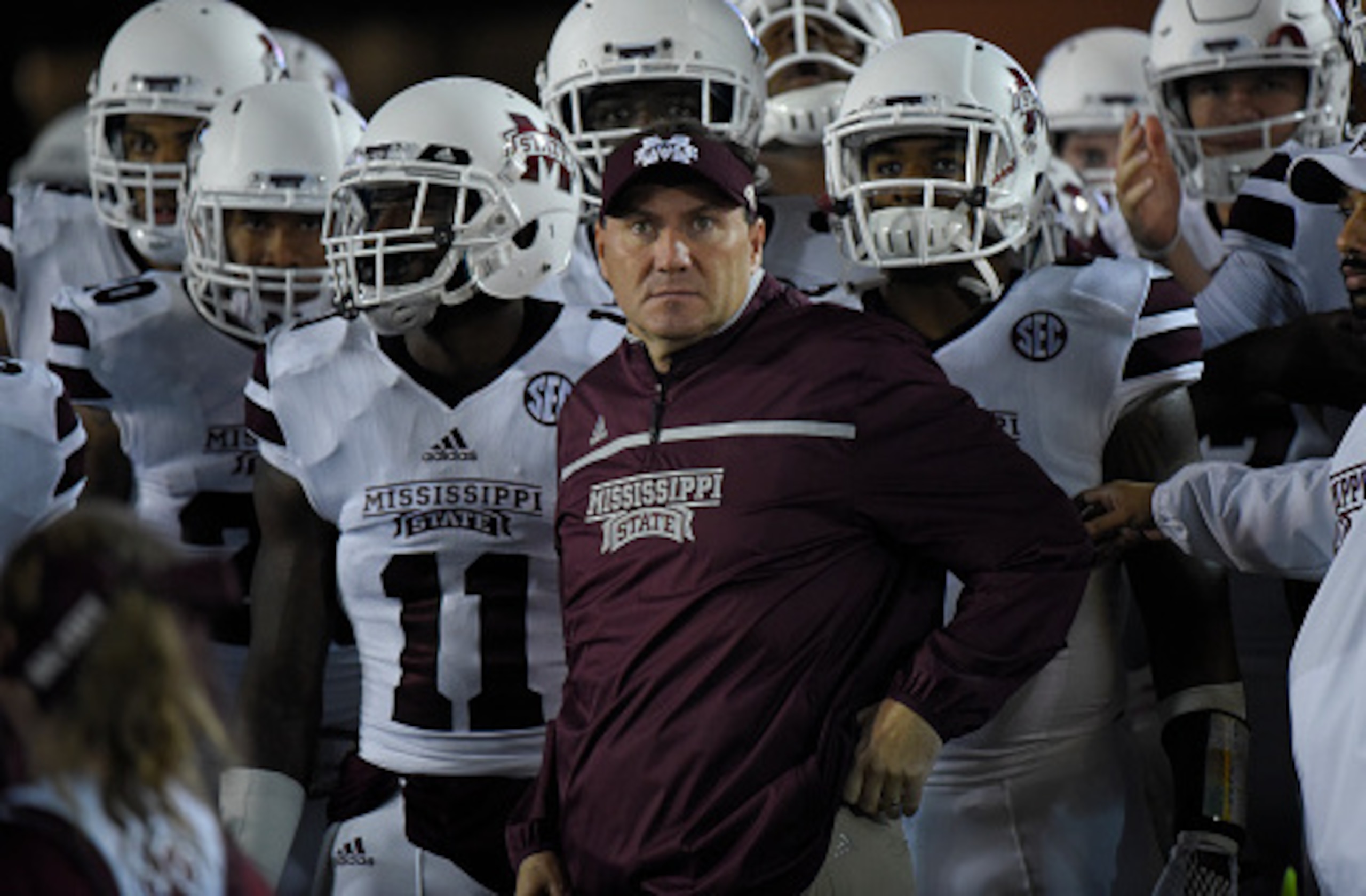 Mississippi State head coach Dan Mullen