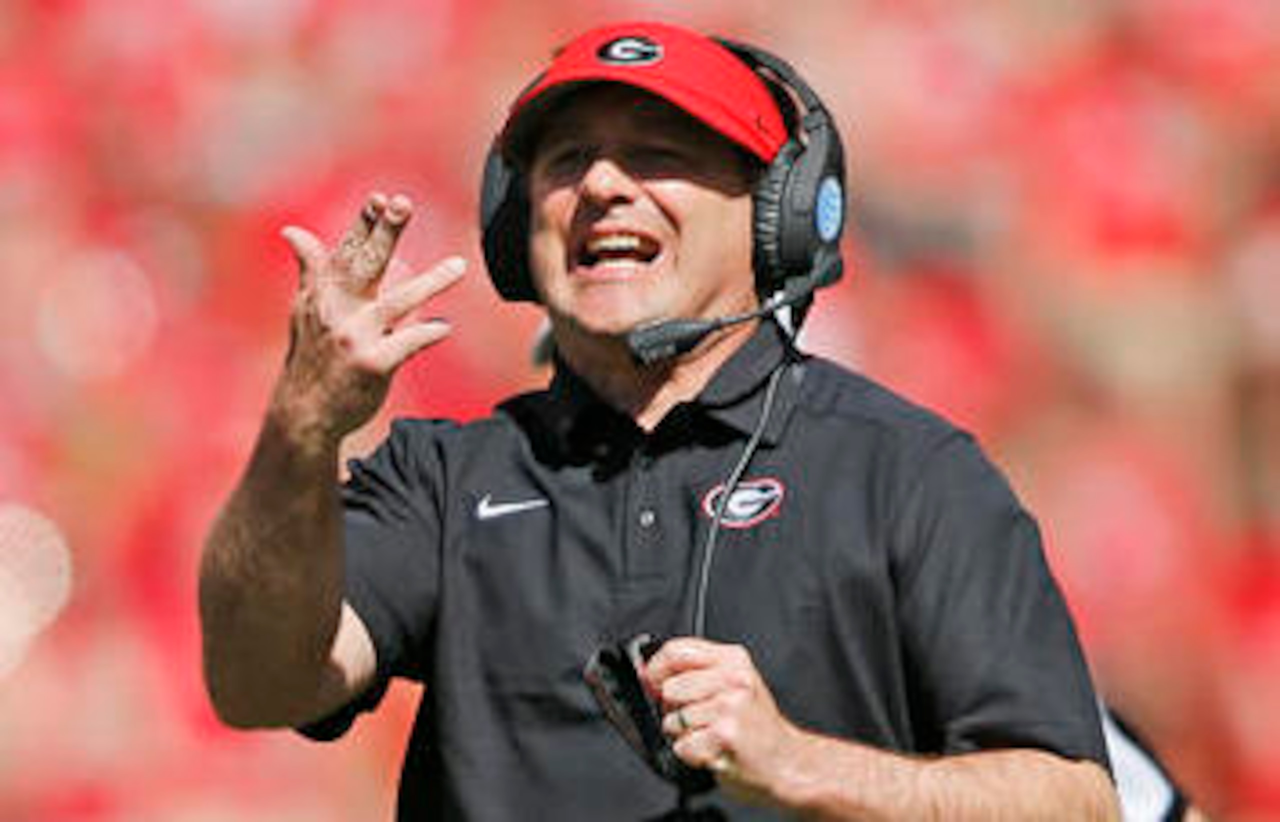 Georgia head coach Kirby Smart