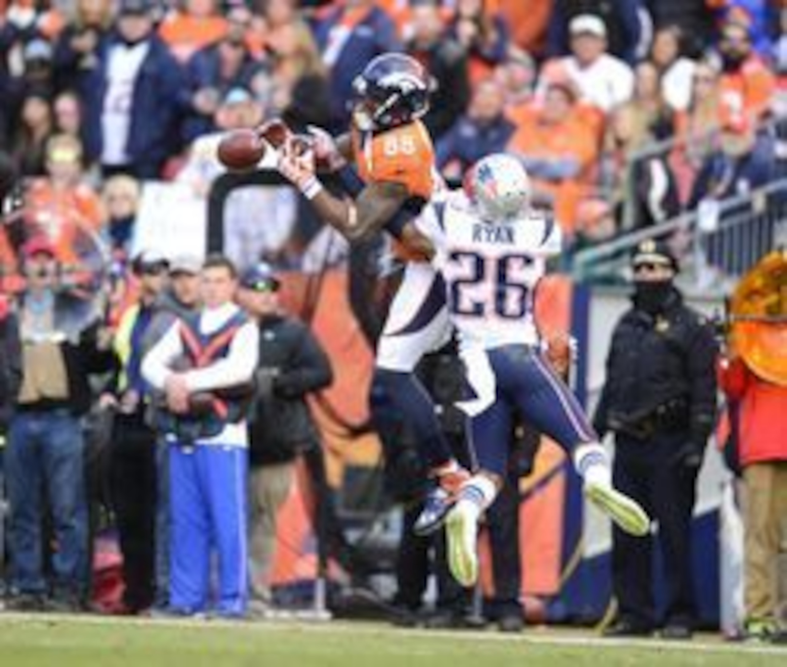 Logan Ryan (26) could be competing for his incumbent starting job at cornerback.