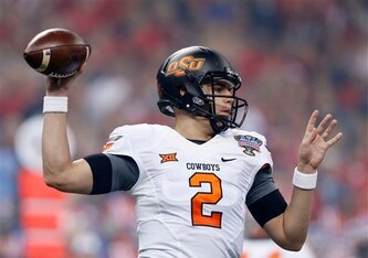 Mason Rudolph is a star in the making in Oklahoma State's offense.