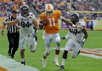 Joshua Dobbs is a talented leader for Tennessee's offense.