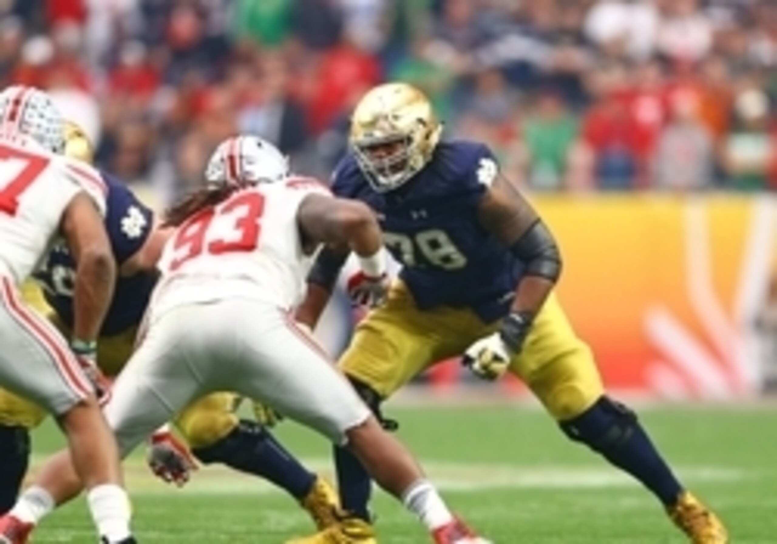 Notre Dame tackle Ronnie Stanley was the Baltimore Ravens' first pick in 2016.