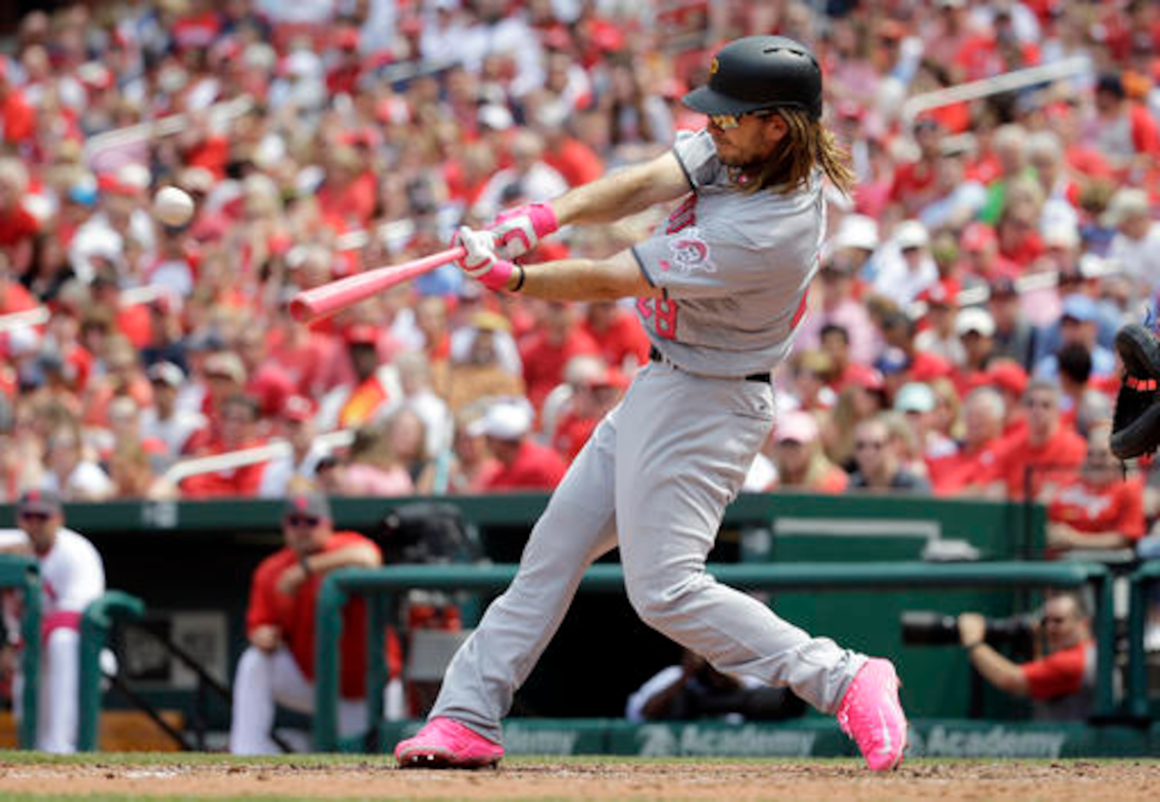 John Jaso is hitting .302/.370/.472 for the Pittsburgh Pirates.