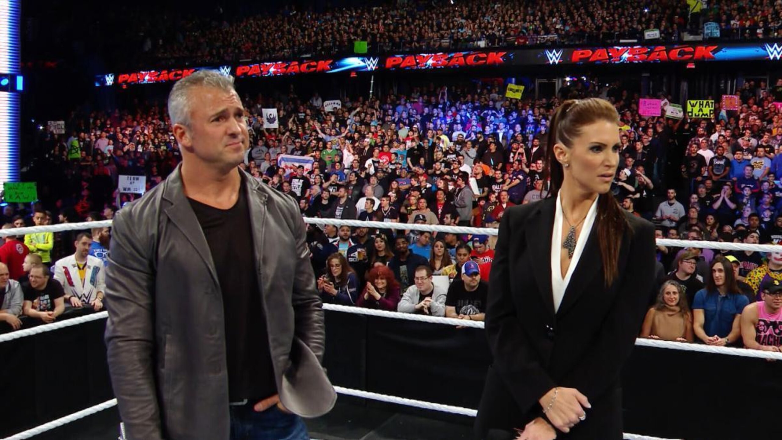 Shane and Stephanie McMahon
