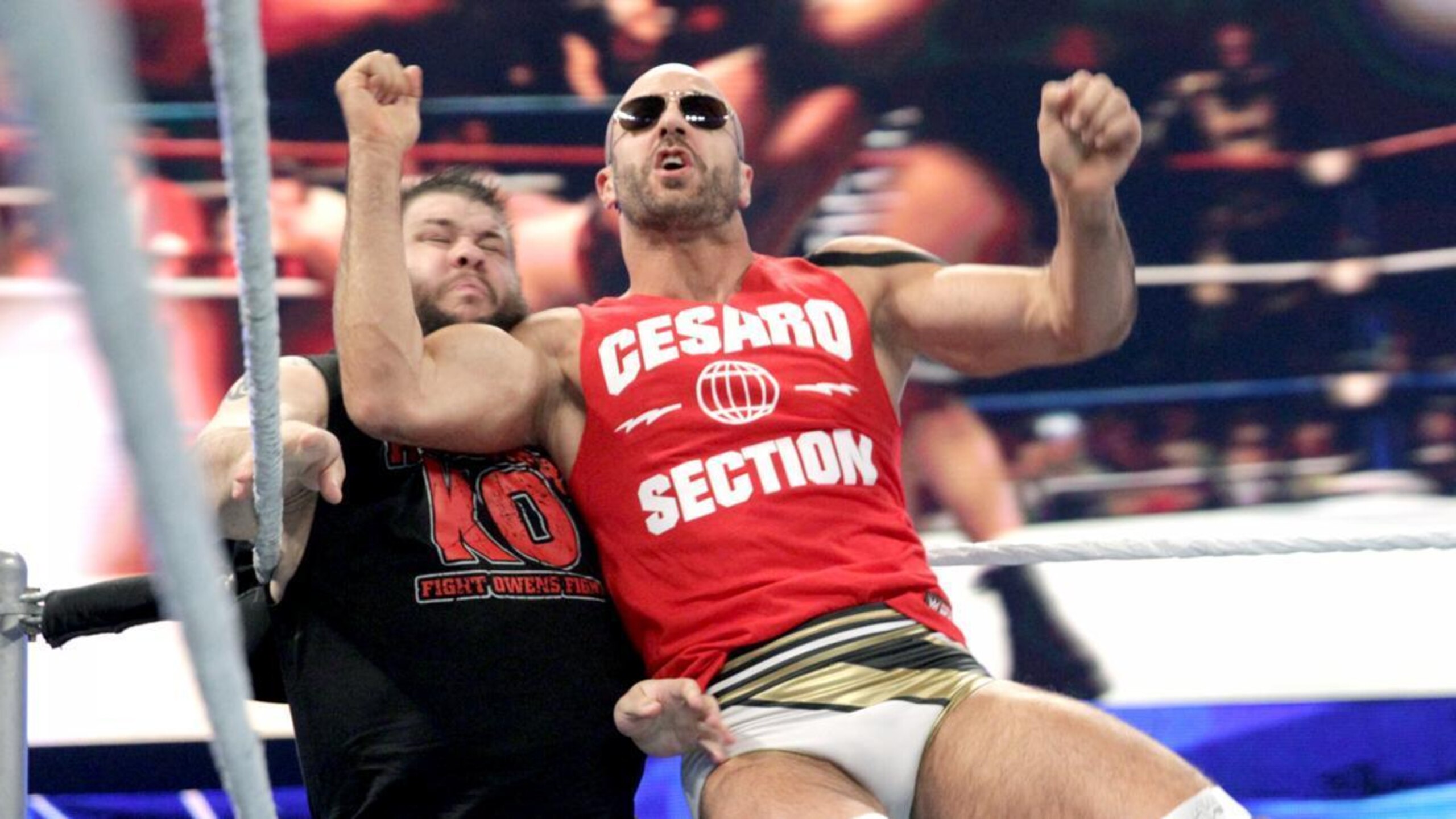Cesaro vs. Kevin Owens