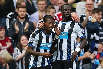 Newcastle United's Georginio Wijnaldum and Moussa Sissoko tore a woeful Tottenham Hotspur apart on the final day of the 2015-16 Premier League season.