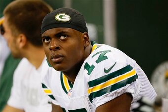 Packers receiver Davante Adams is one of several veterans who could be released before the start of the 2016 season.