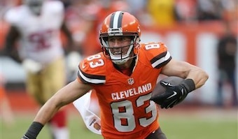 Could Brian Hartline be done in Cleveland after just one season?