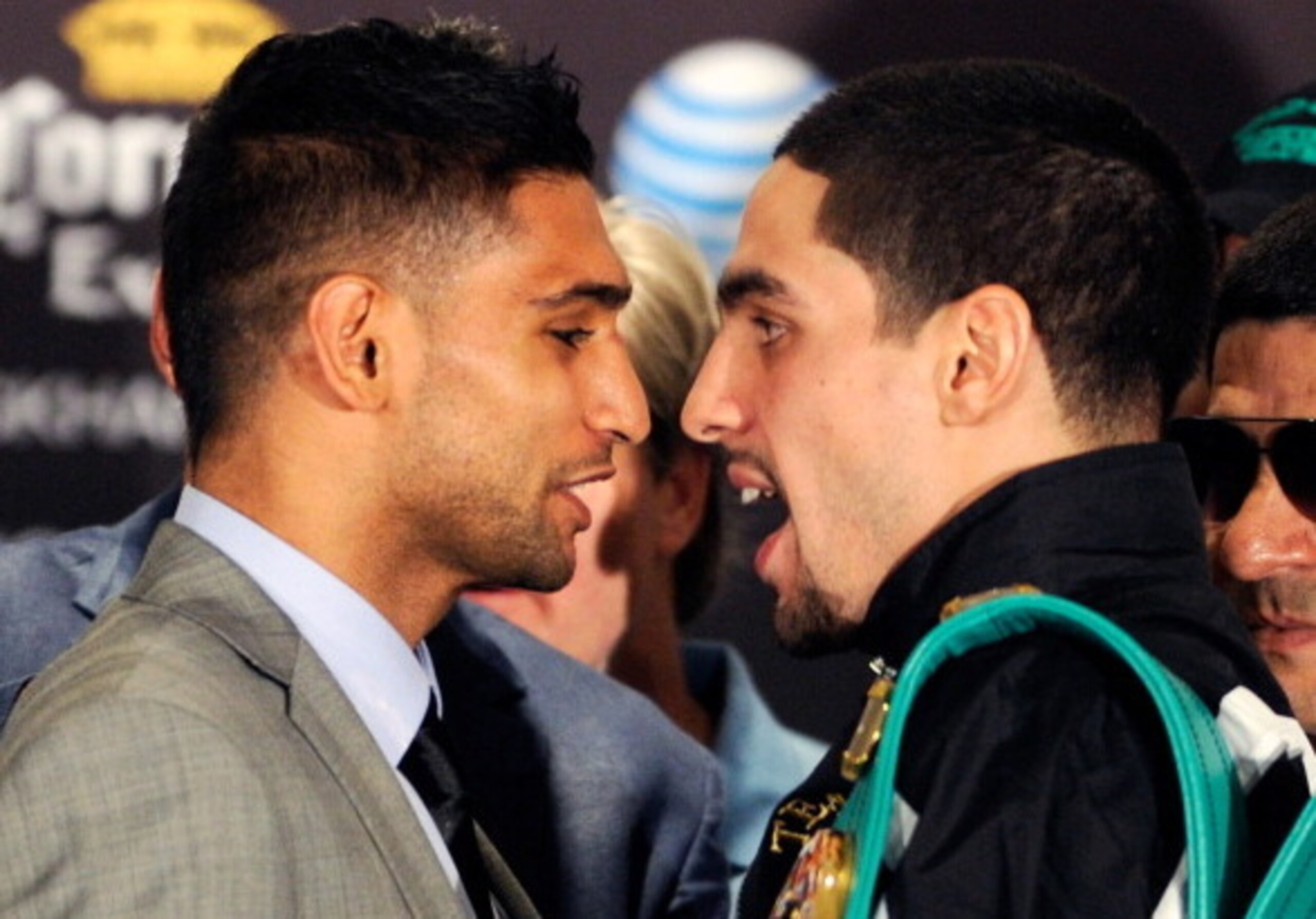 Amir Khan and Danny Garcia have history in the ring. Amir Khan and Danny Garcia have history in the ring.