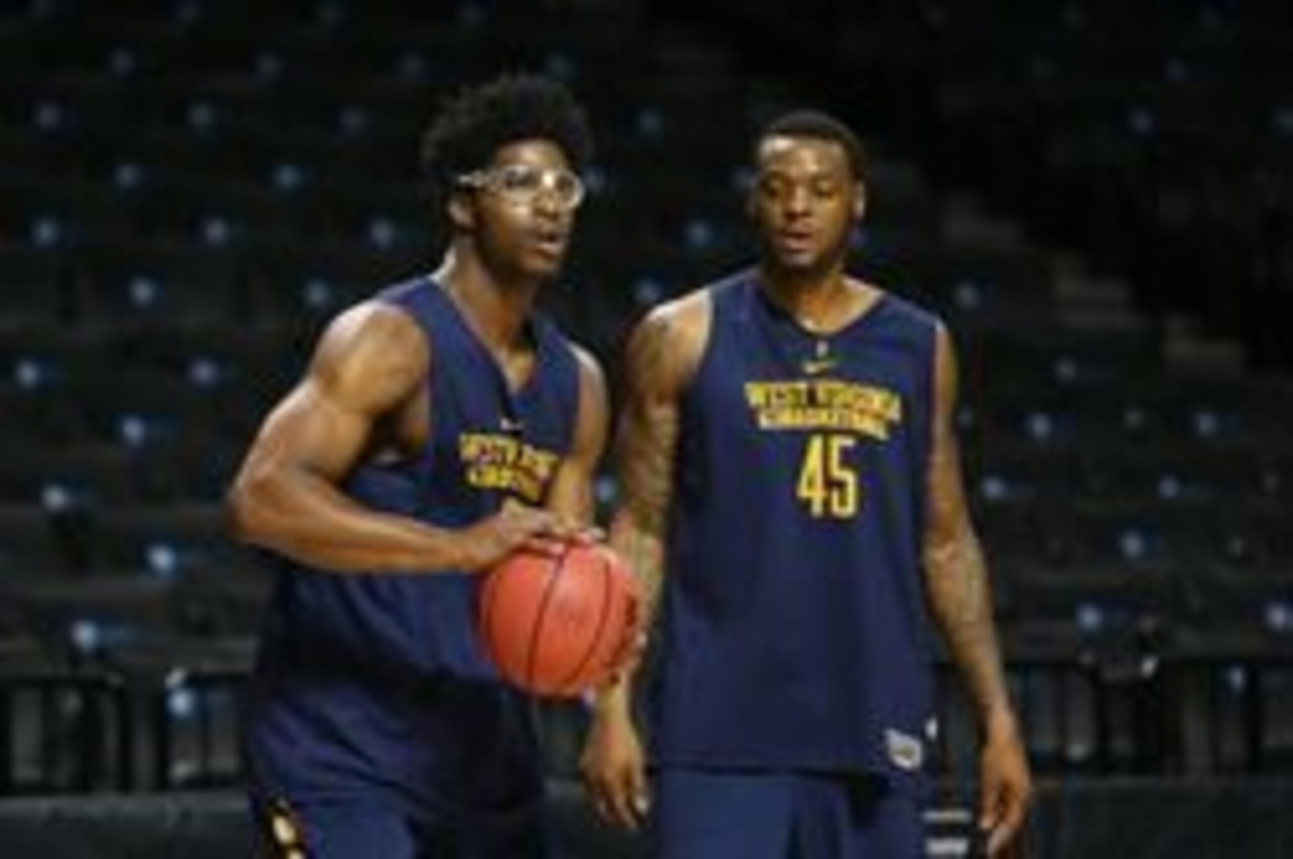 Devin Williams (left) and Elijah Macon