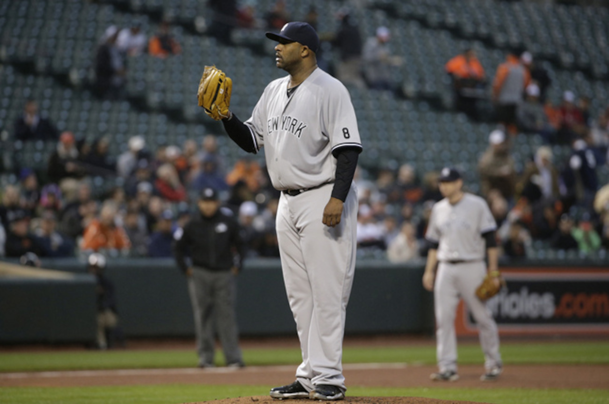 CC Sabathia has never fully earned his massive paychecks.