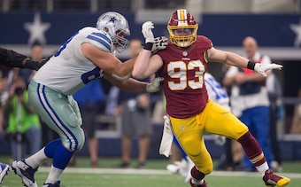 Trent Murphy is one of the brightest young defenders on Washington's roster.