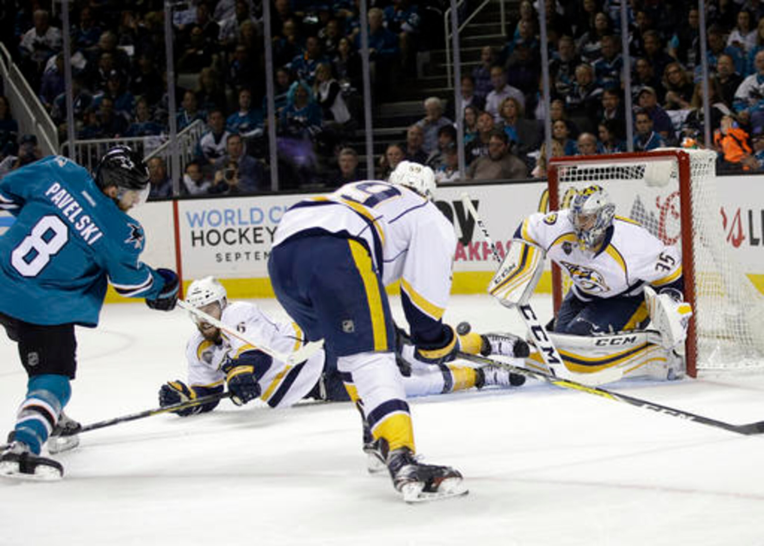 Joe Pavelski has been deadly on the power play for San Jose. Joe Pavelski has been deadly on the power play for San Jose.