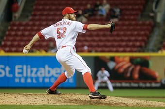 Tony Cingrani is emerging as the Cincinnati Reds' top ninth-inning option.