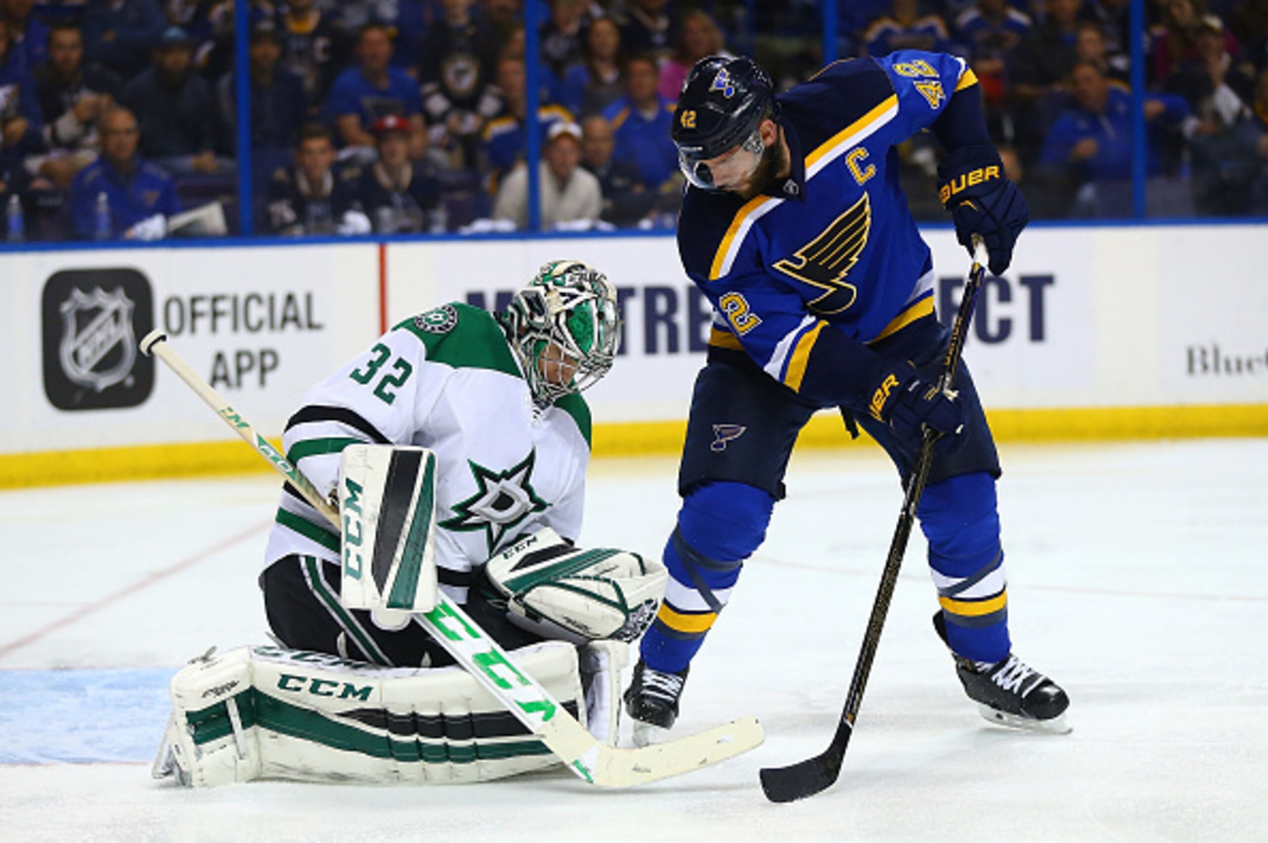 Blues captain David Backes has scored three game-winning goals in the postseason.