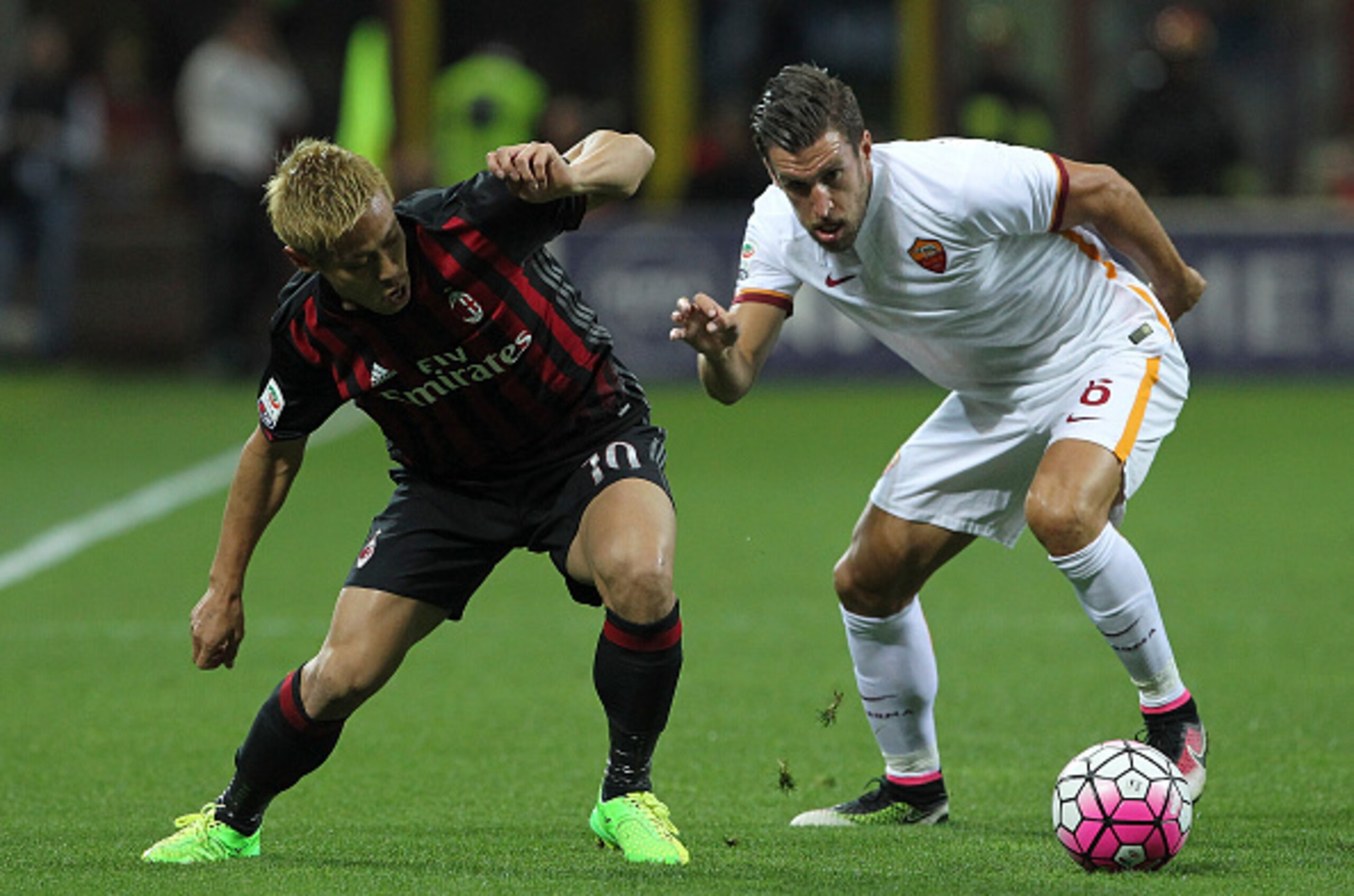 Strootman continued his long road back from serious knee injuries.