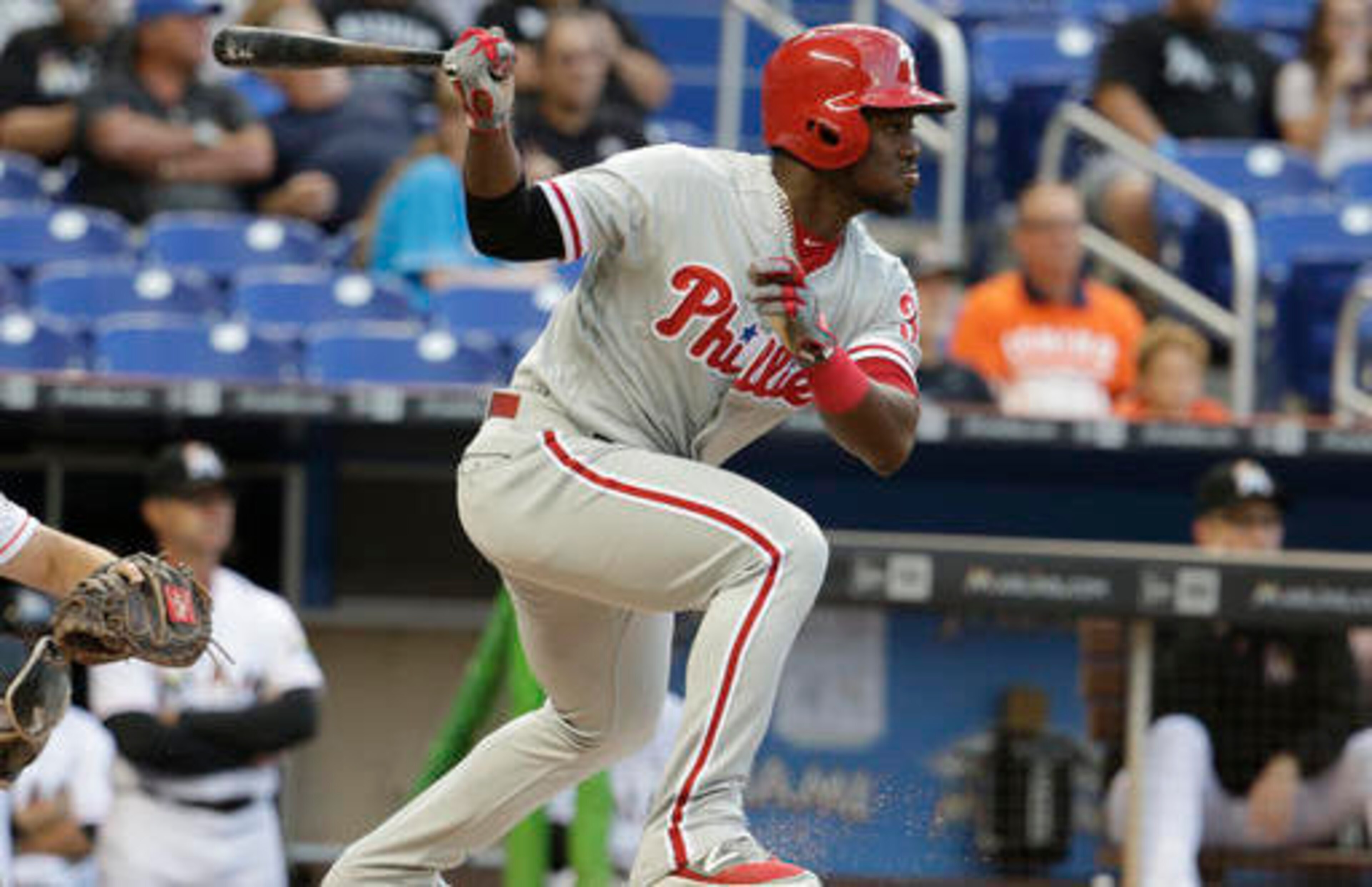 Odubel Herrera has been Philadelphia's only consistent bat so far.