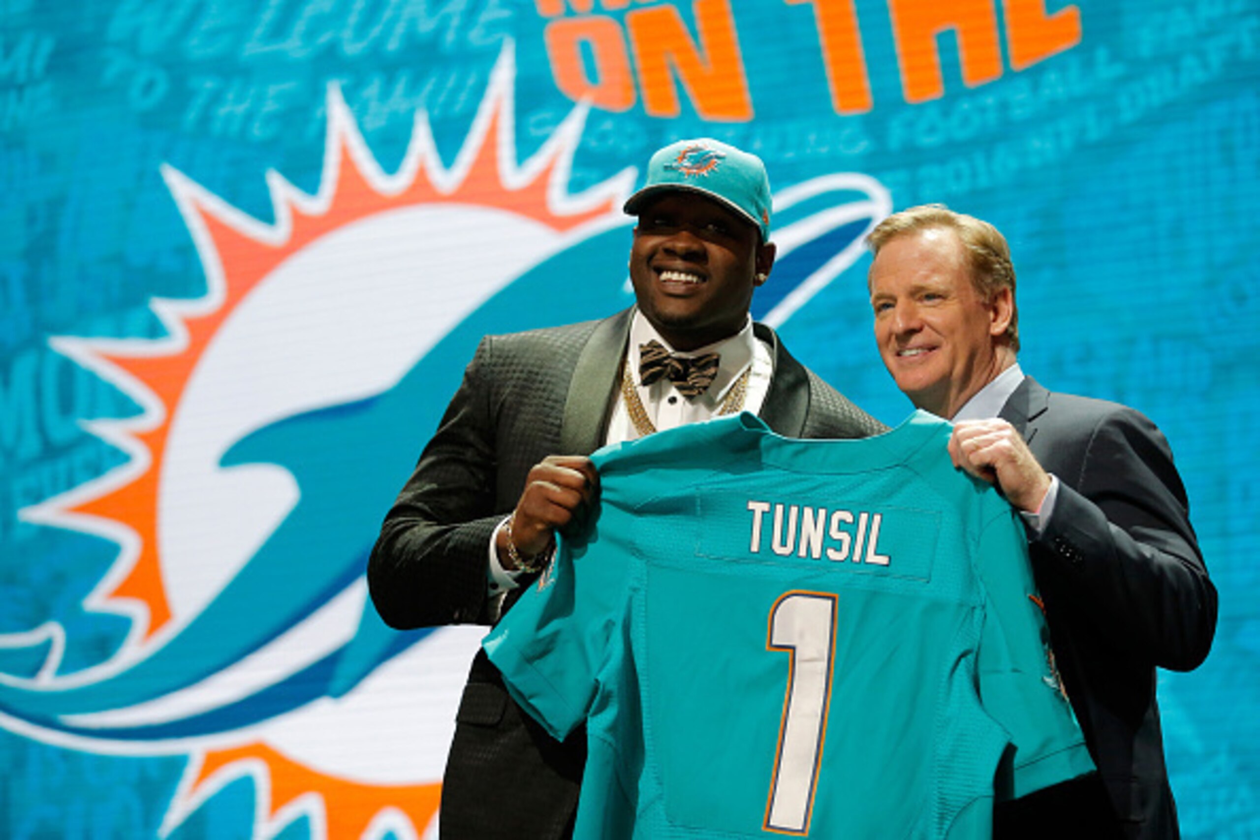 The Dolphins' selection of Laremy Tunsil was one of the top moves of the 2016 offseason.